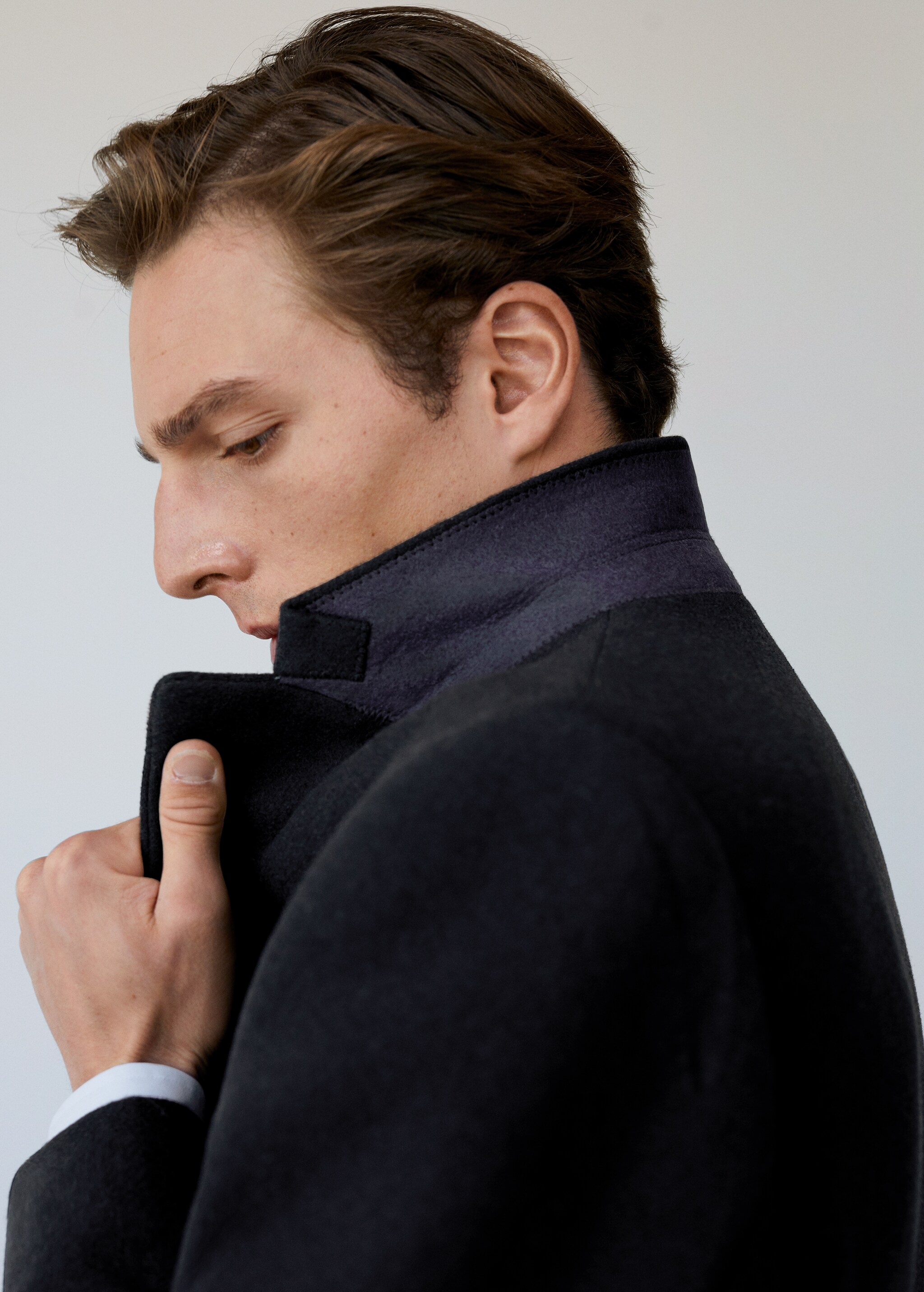 Vesta slim fit ze strečové látky - Detail zboží 3