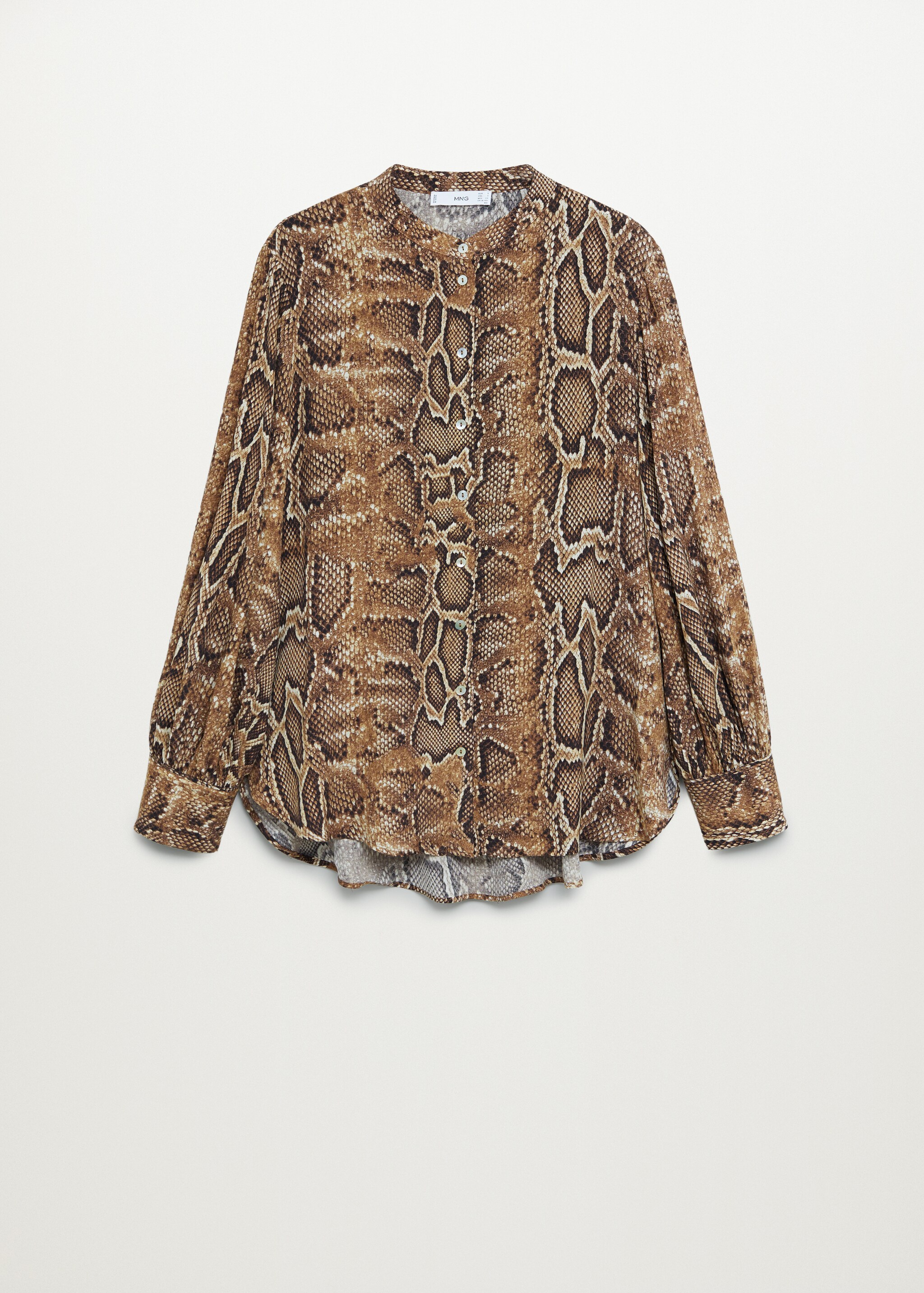 Snake print shirt - Article without model