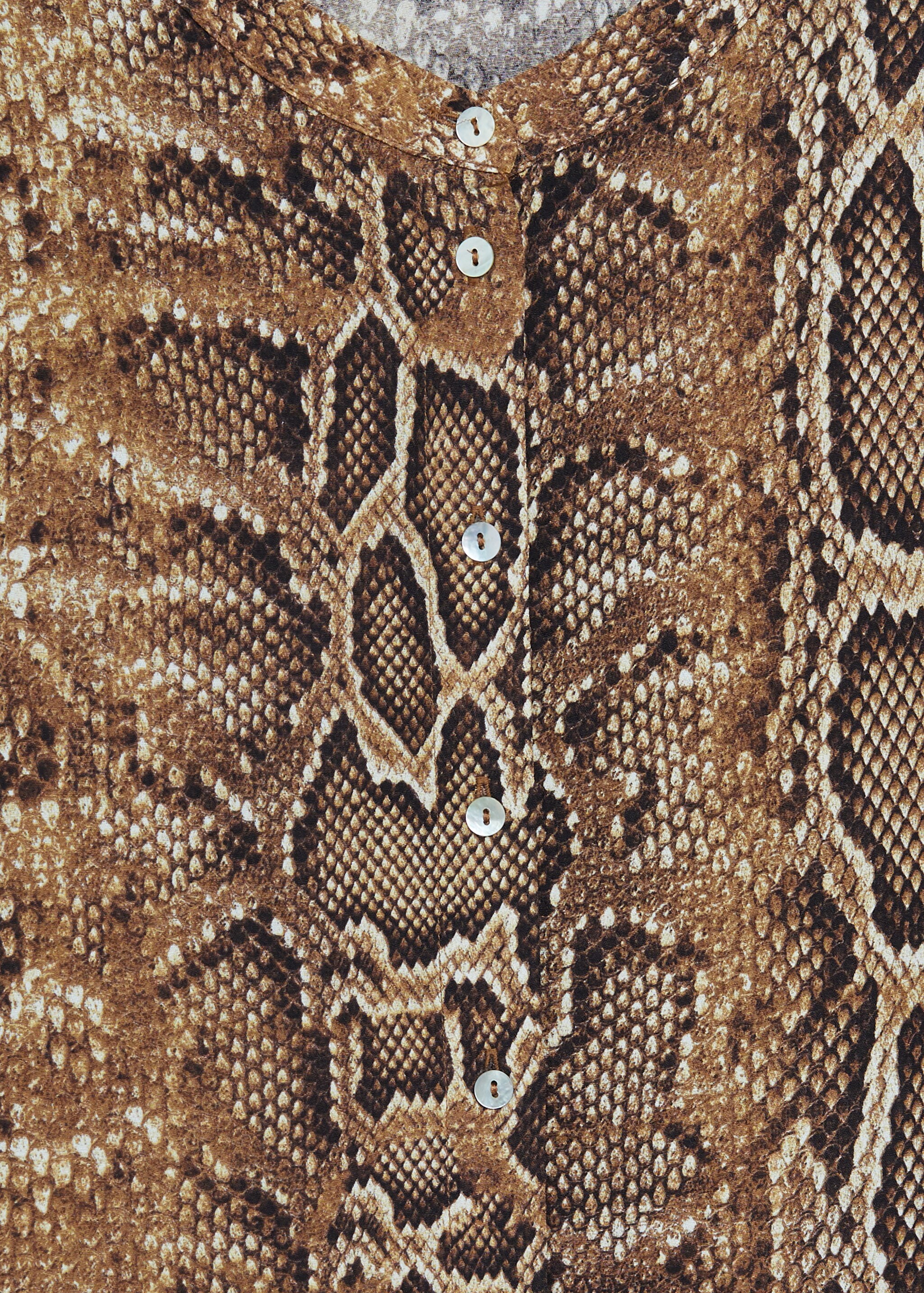 Snake print shirt - Details of the article 8