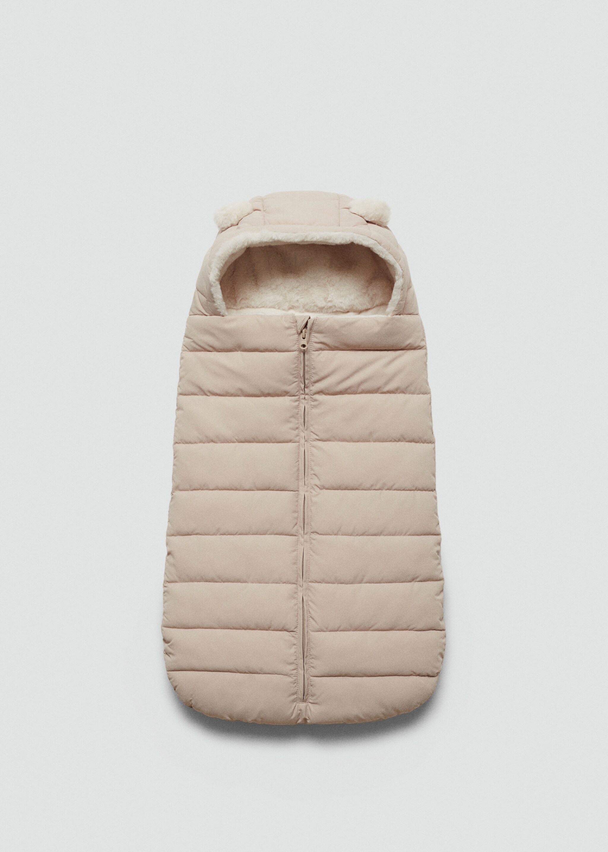 Hooded baby carrier - Article without model, Beige. Ref: 77074435-00.