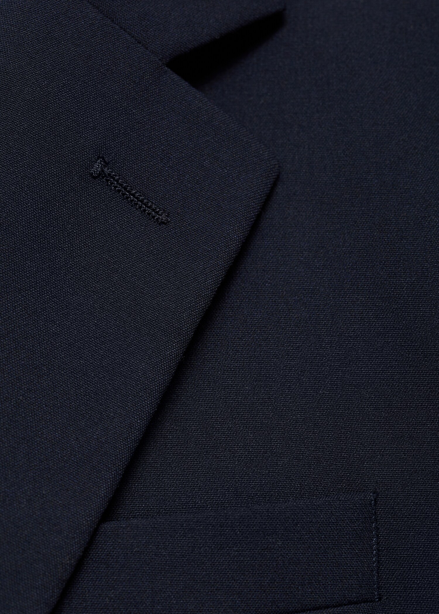 Slim-fit suit jacket - Details of the article 0