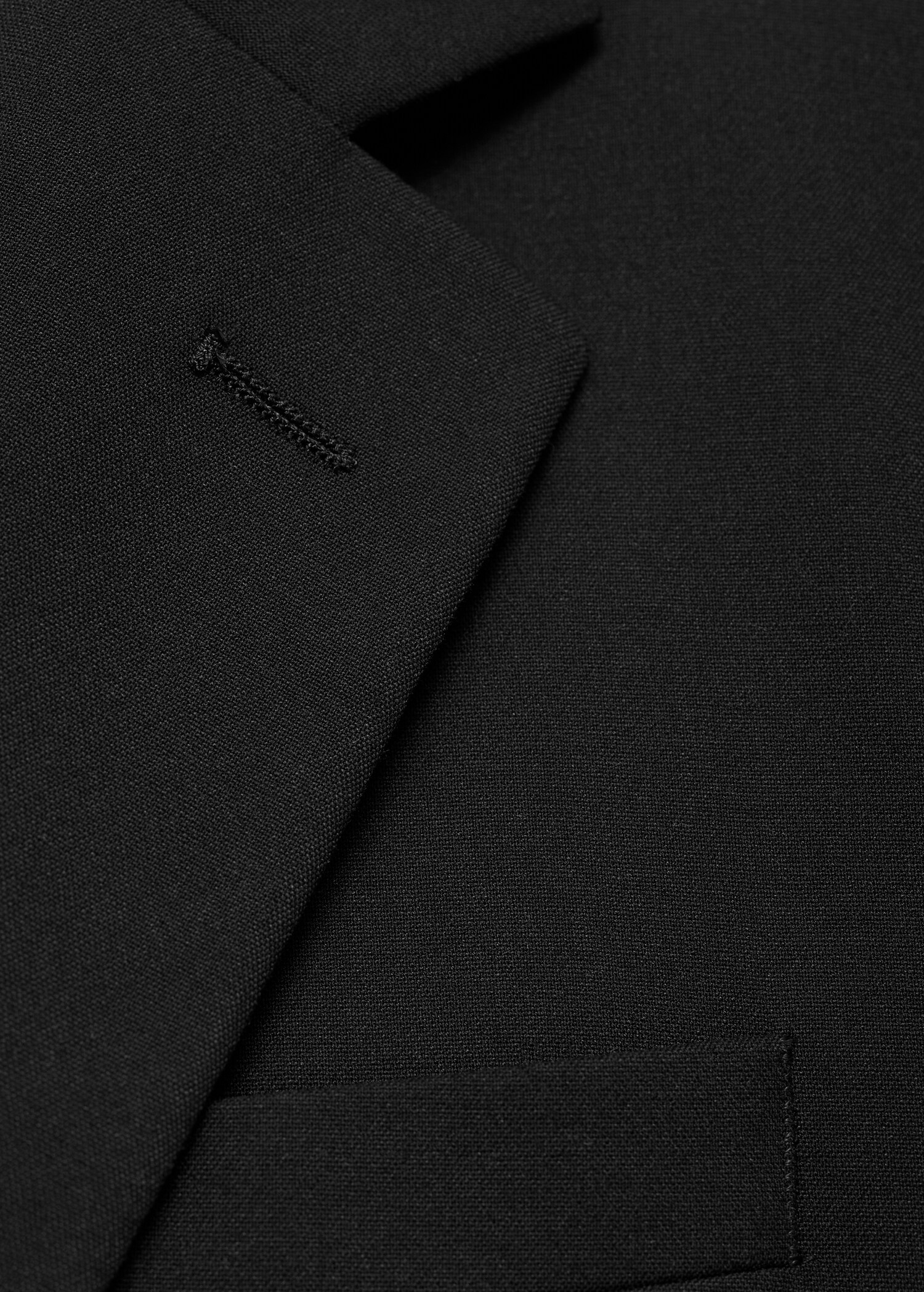 Slim-fit suit jacket - Details of the article 0
