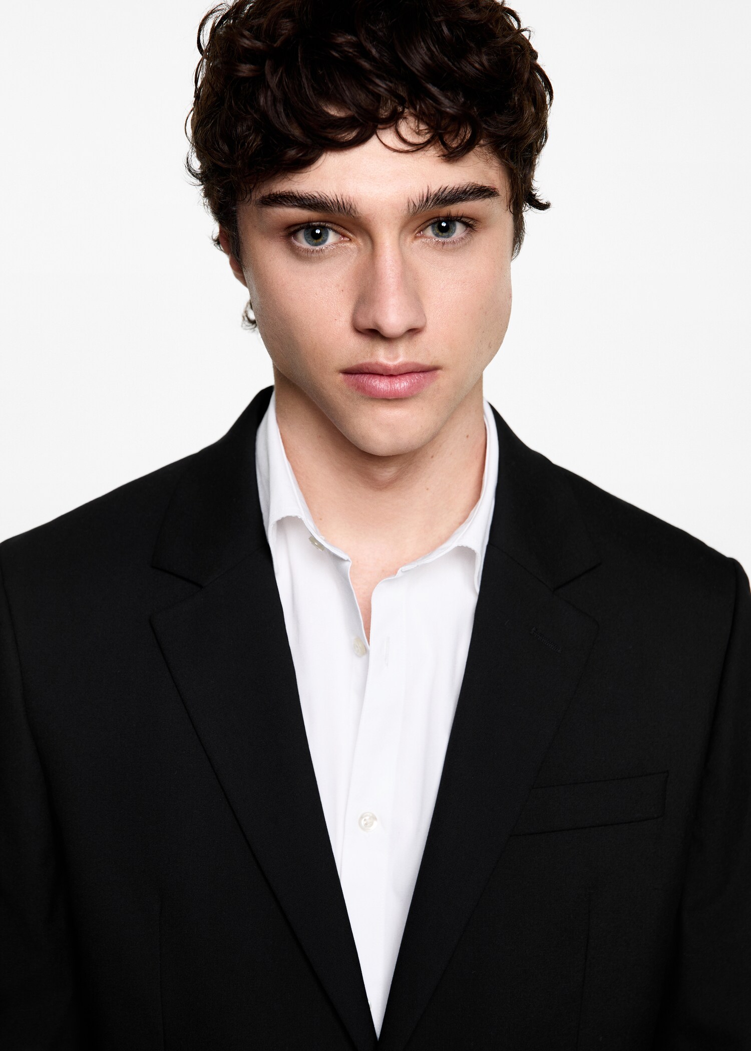 Slim-fit suit jacket - Details of the article 1