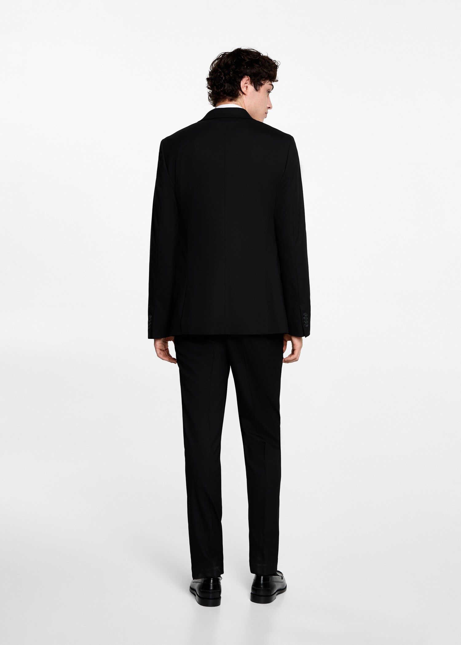 Slim-fit suit jacket - Reverse of the article