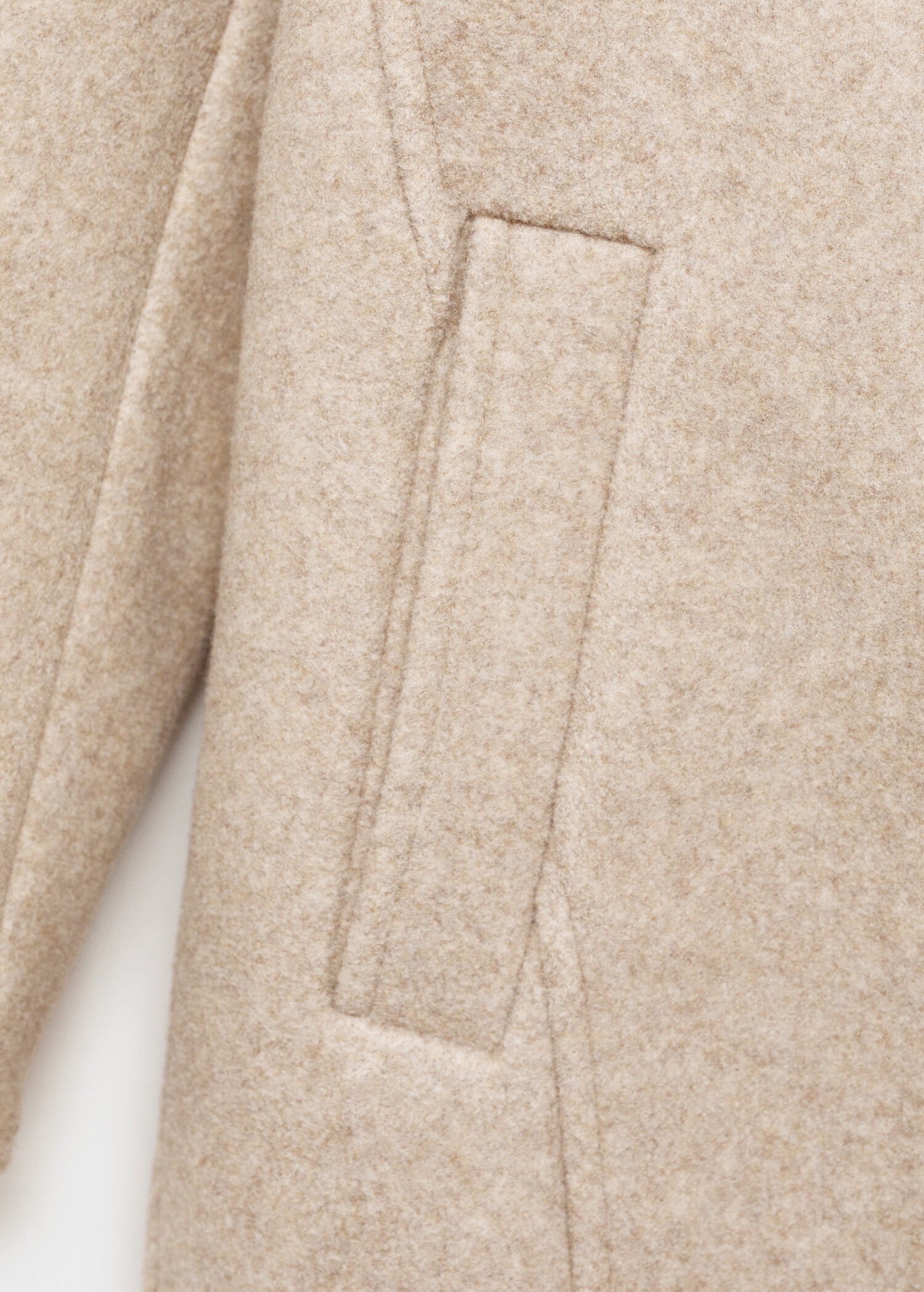 Hooded button coat - Details of the article 0