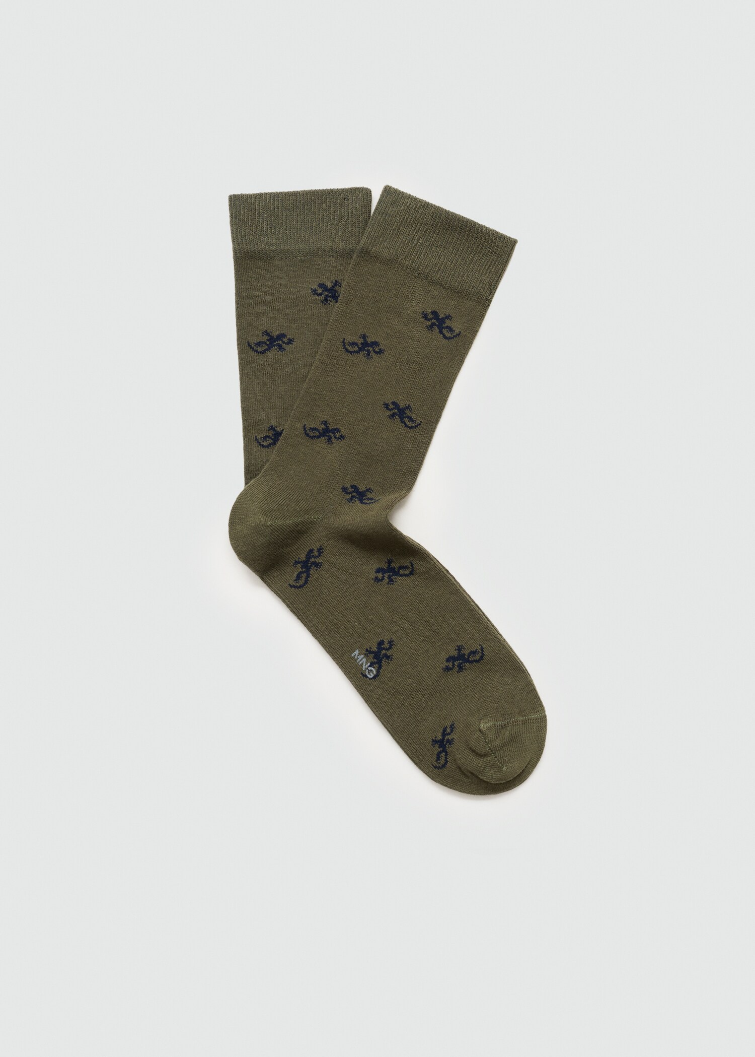 Animal print cotton socks - Article without model