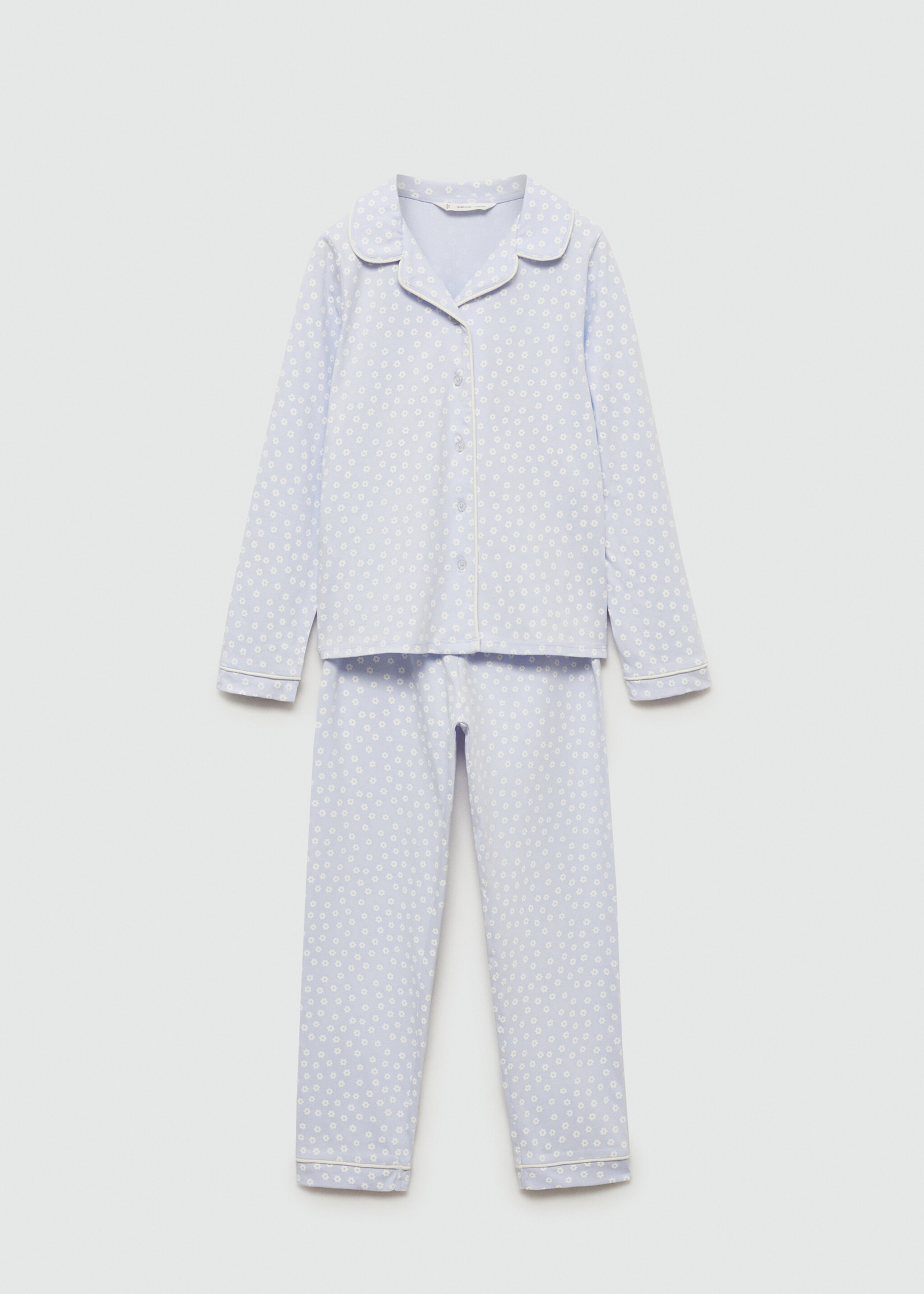 Floral cotton pyjamas - Article without model
