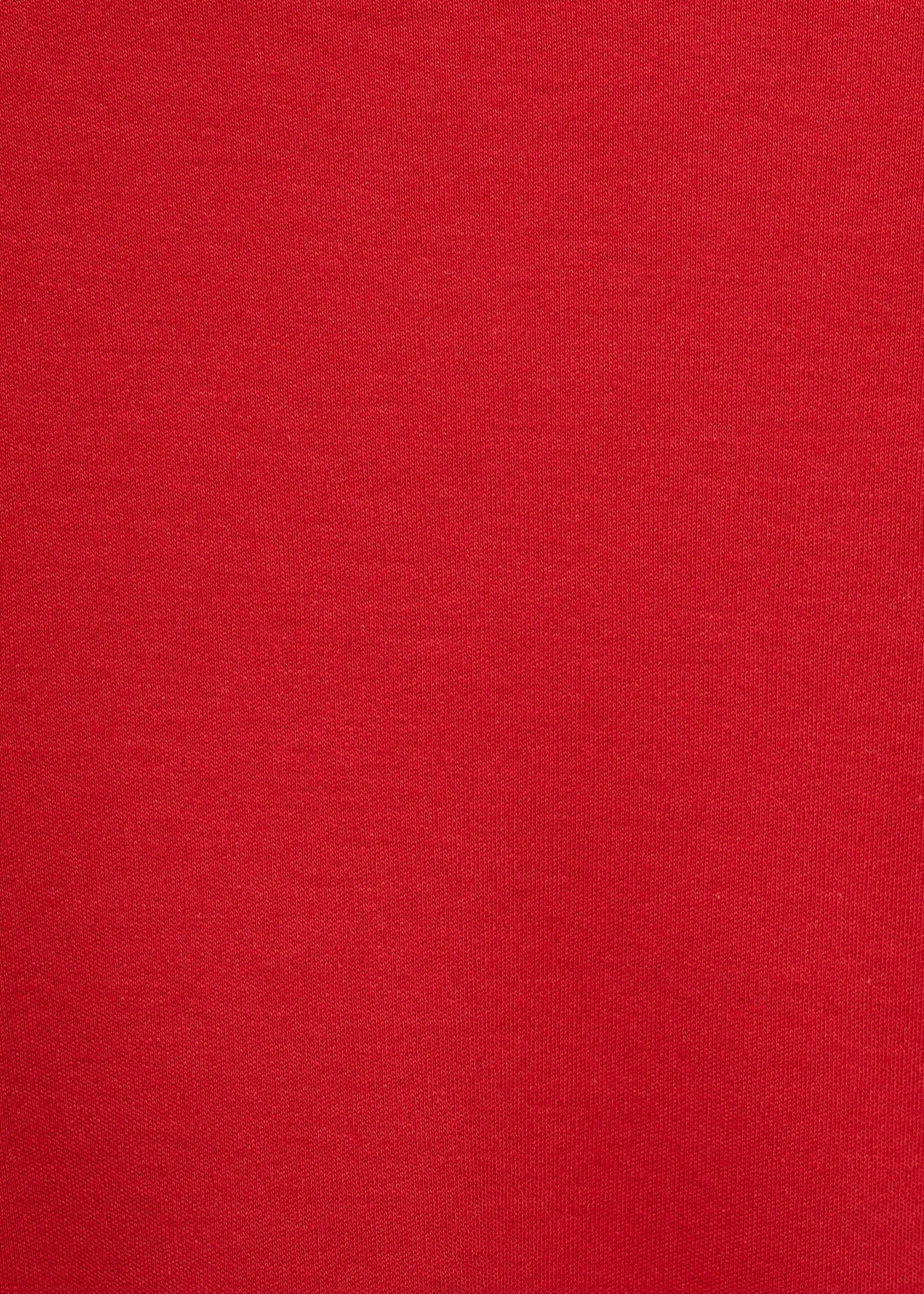 Relaxed Fit-T-Shirt aus 100 % Baumwolle - Detail des Artikels 0, Rot. Ref: 77074450-00.