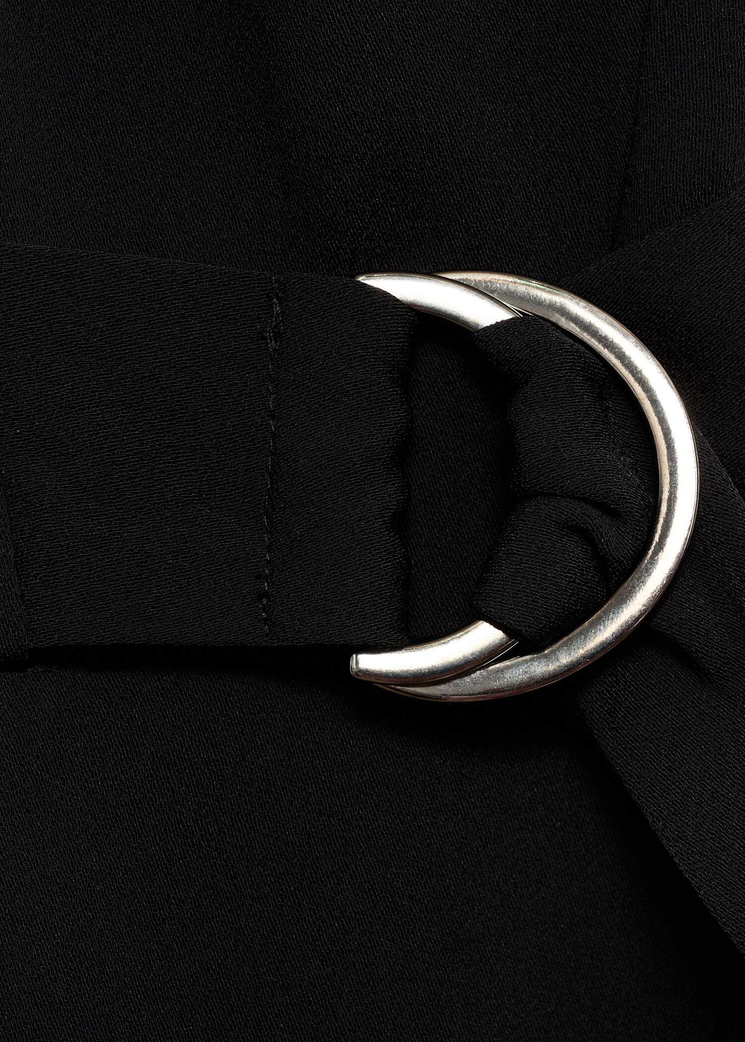 Halter-neck jumpsuit with belt - Details of the article 8