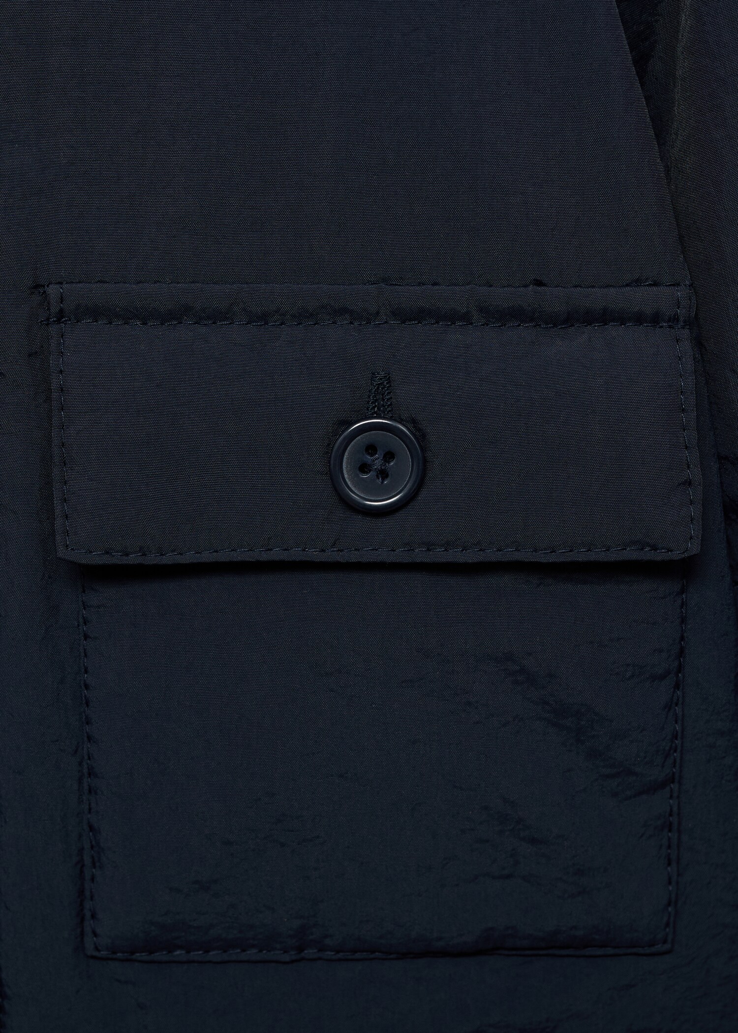 Pockets hooded coat - Details of the article 8