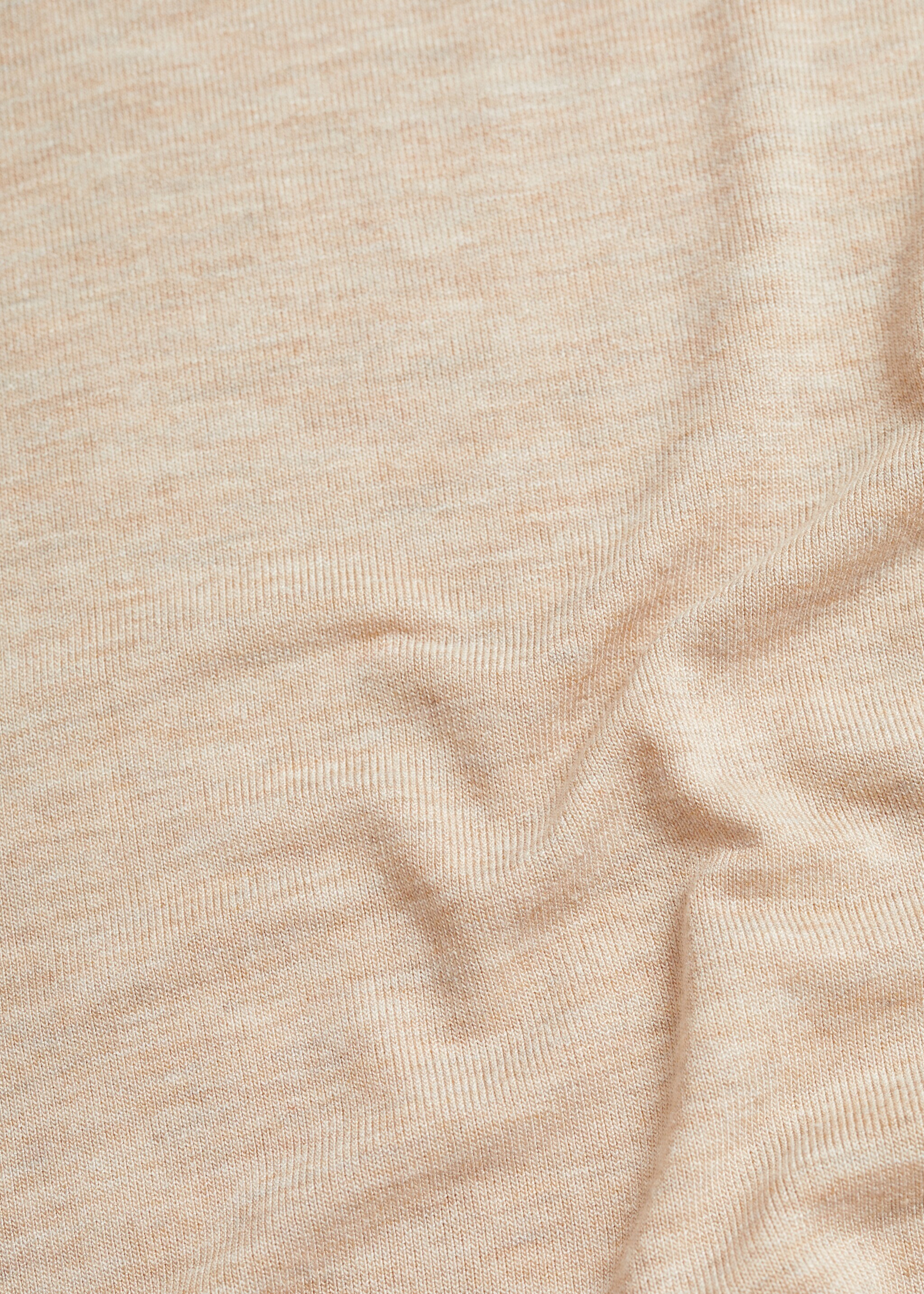 Samarreta màniga curta punt - Detall de l'article 0, Sorra. Ref: 77074765-00.