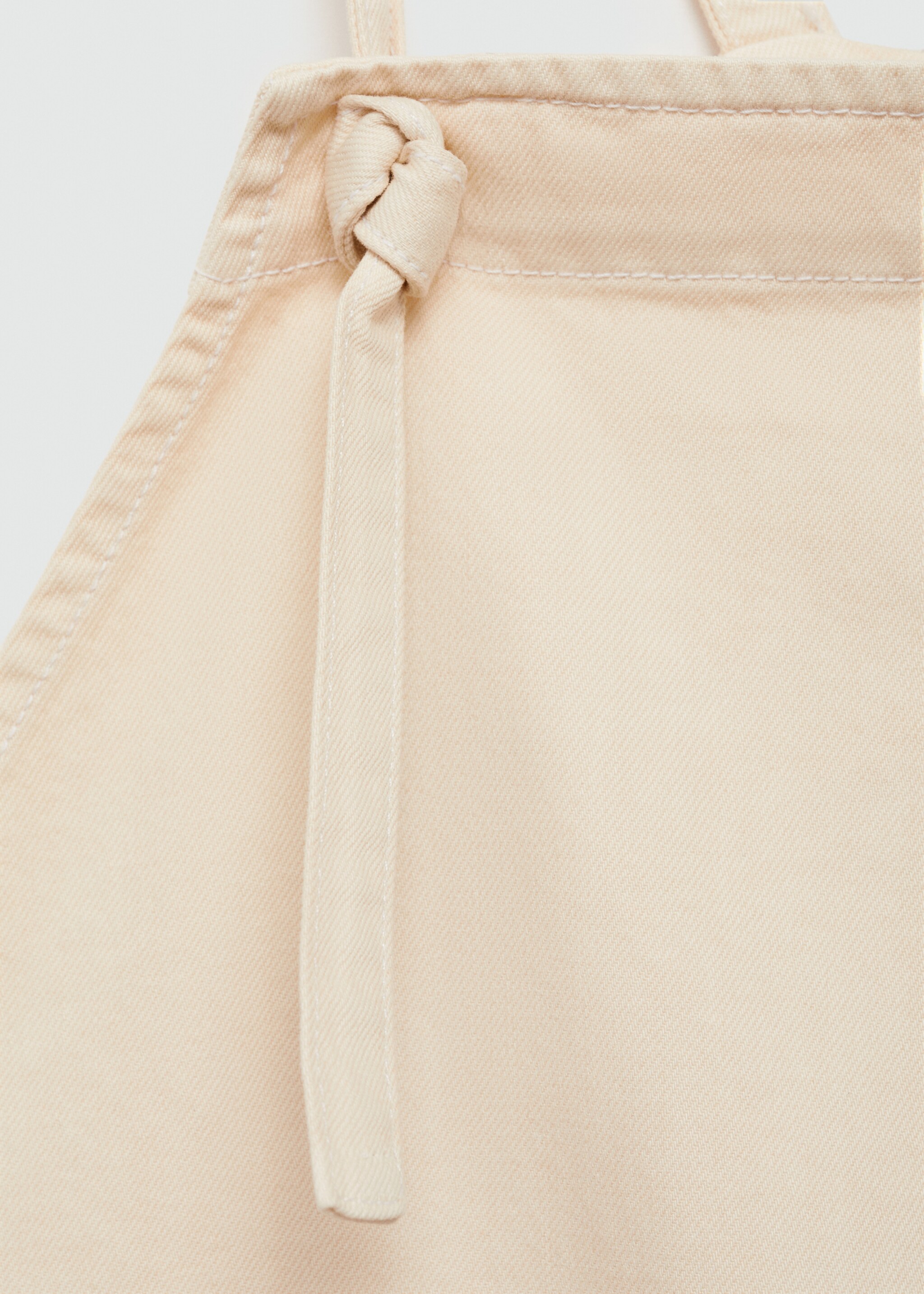 Salopette denim premaman - Dettaglio dell'articolo 8, Bianco sporco. Ref: 77074774-00.