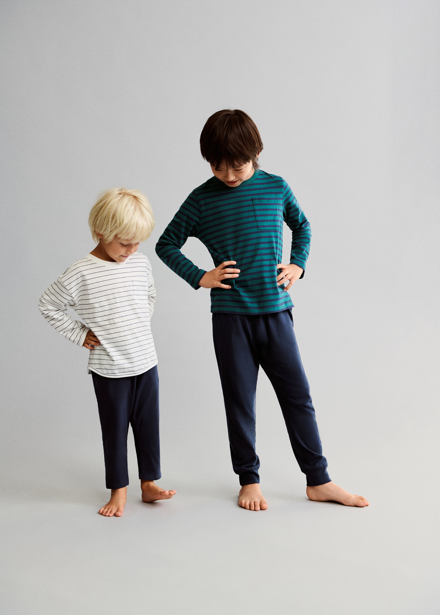 Mango Outlet Mango Pijama Bebe Pijama Largo Rayas - Main Image