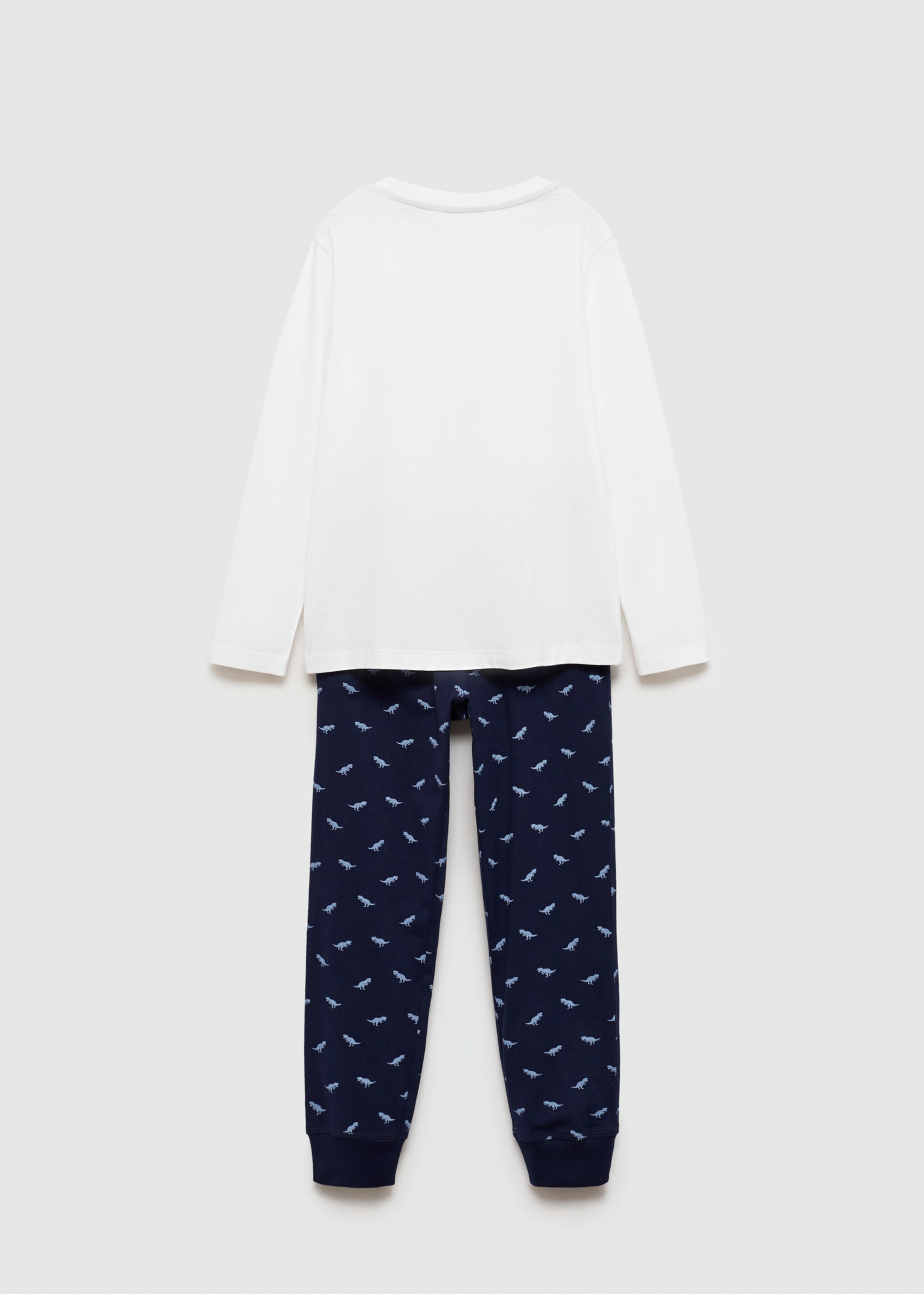 Pijama largo algodón - Reverso del artículo