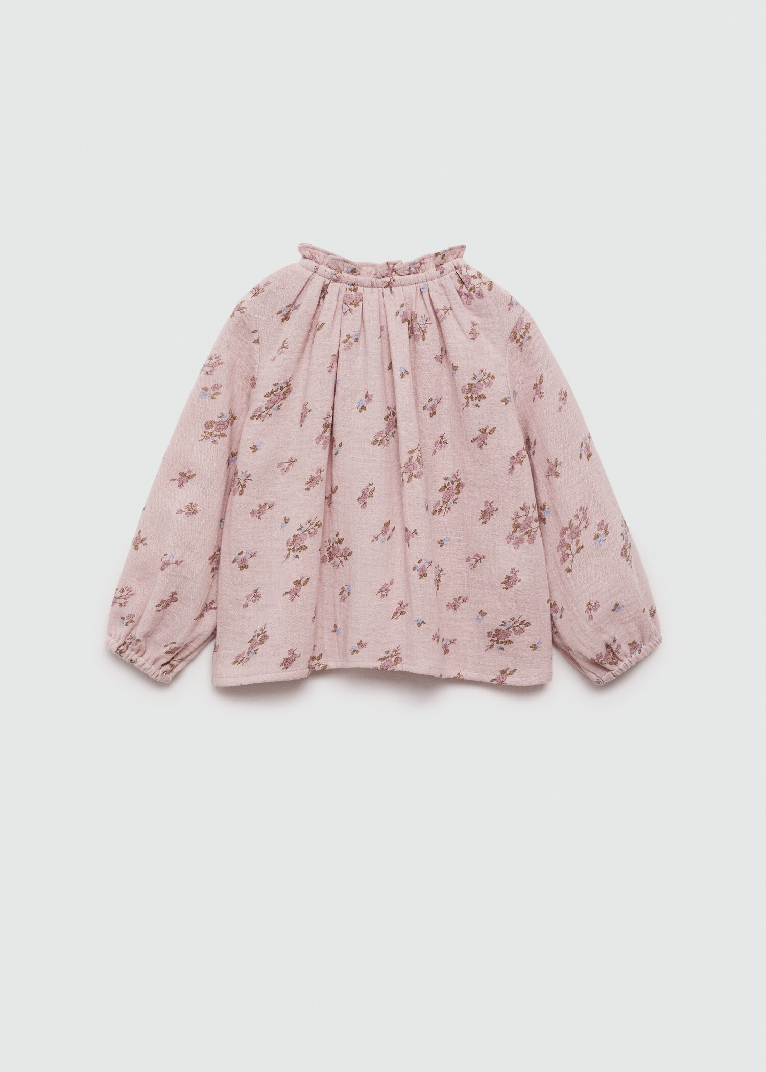 Blusa estampado floral - Reverso del artículo