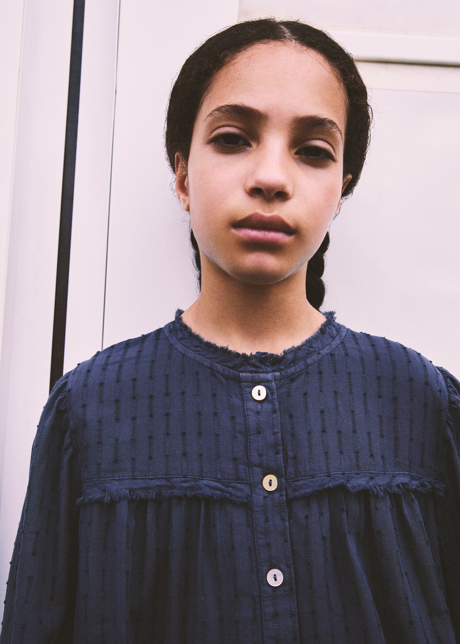 Embroidered details blouse - Details of the article 5