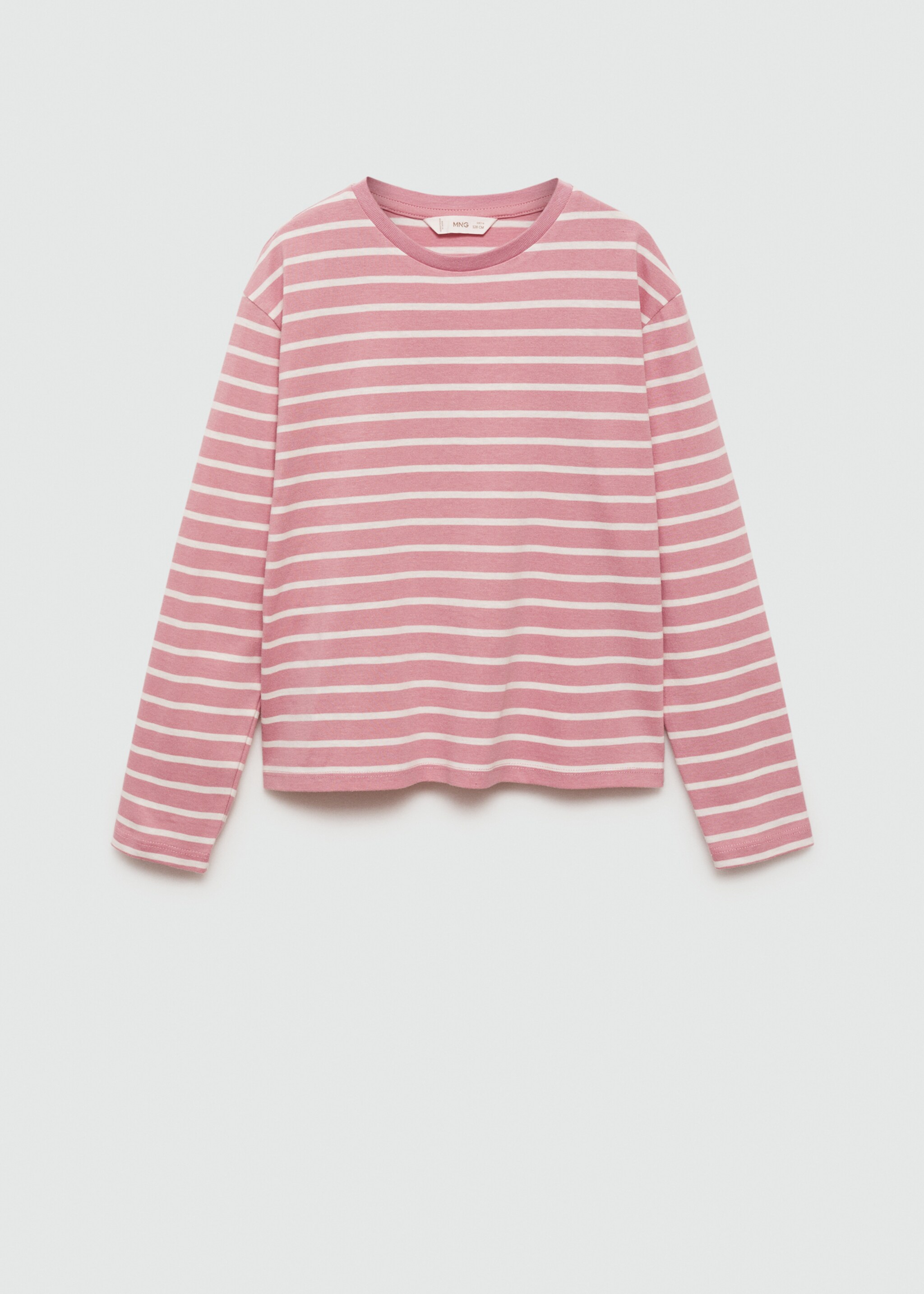 T-shirt coton à rayures - Article sans modèle