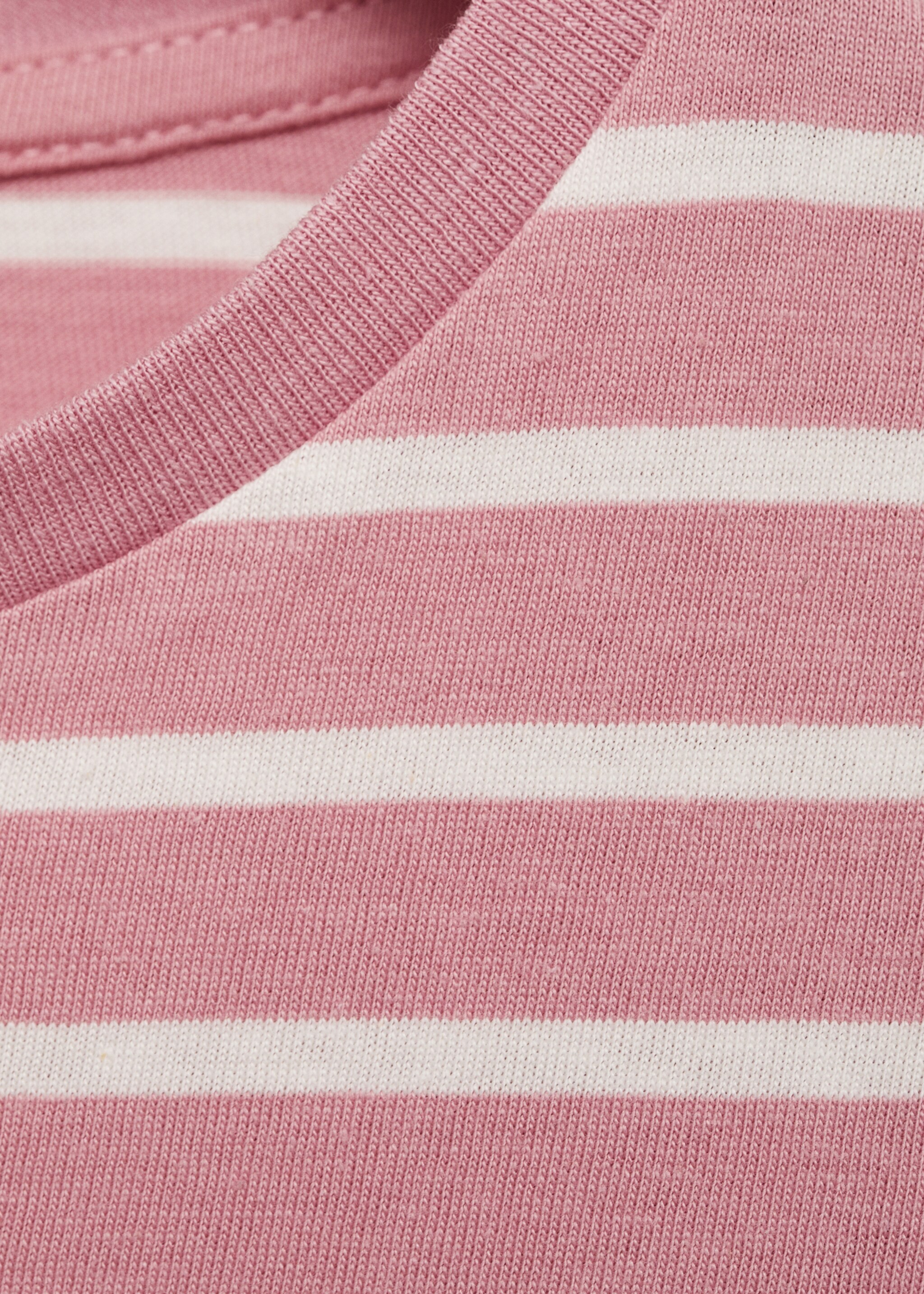 T-shirt coton à rayures - Détail de l'article 8
