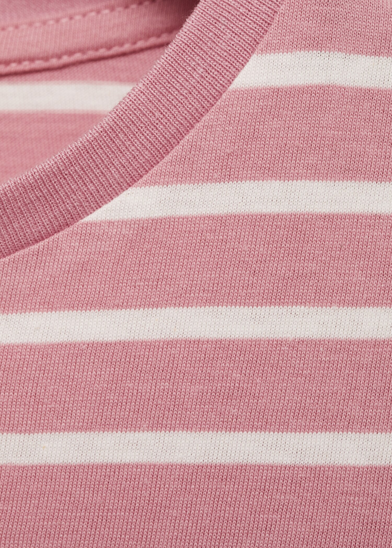 Striped cotton T-shirt - Details of the article 8