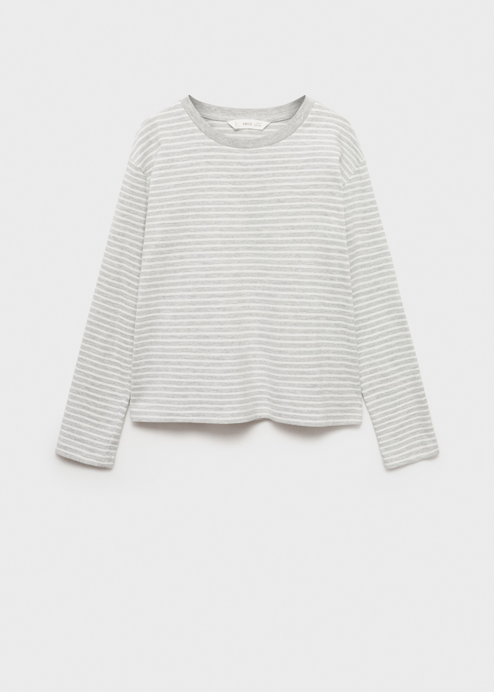 Striped cotton T-shirt - Article without model