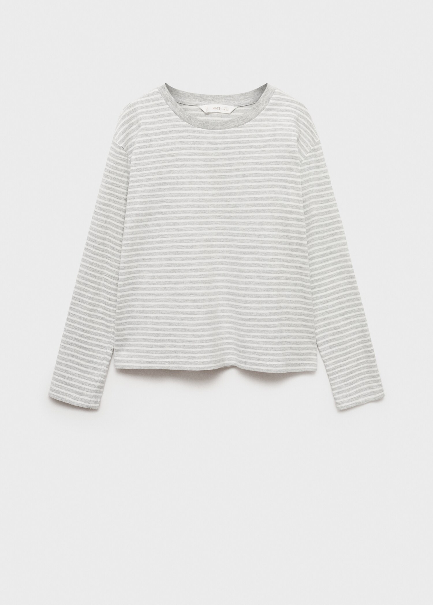 Striped cotton T-shirt - Article without model
