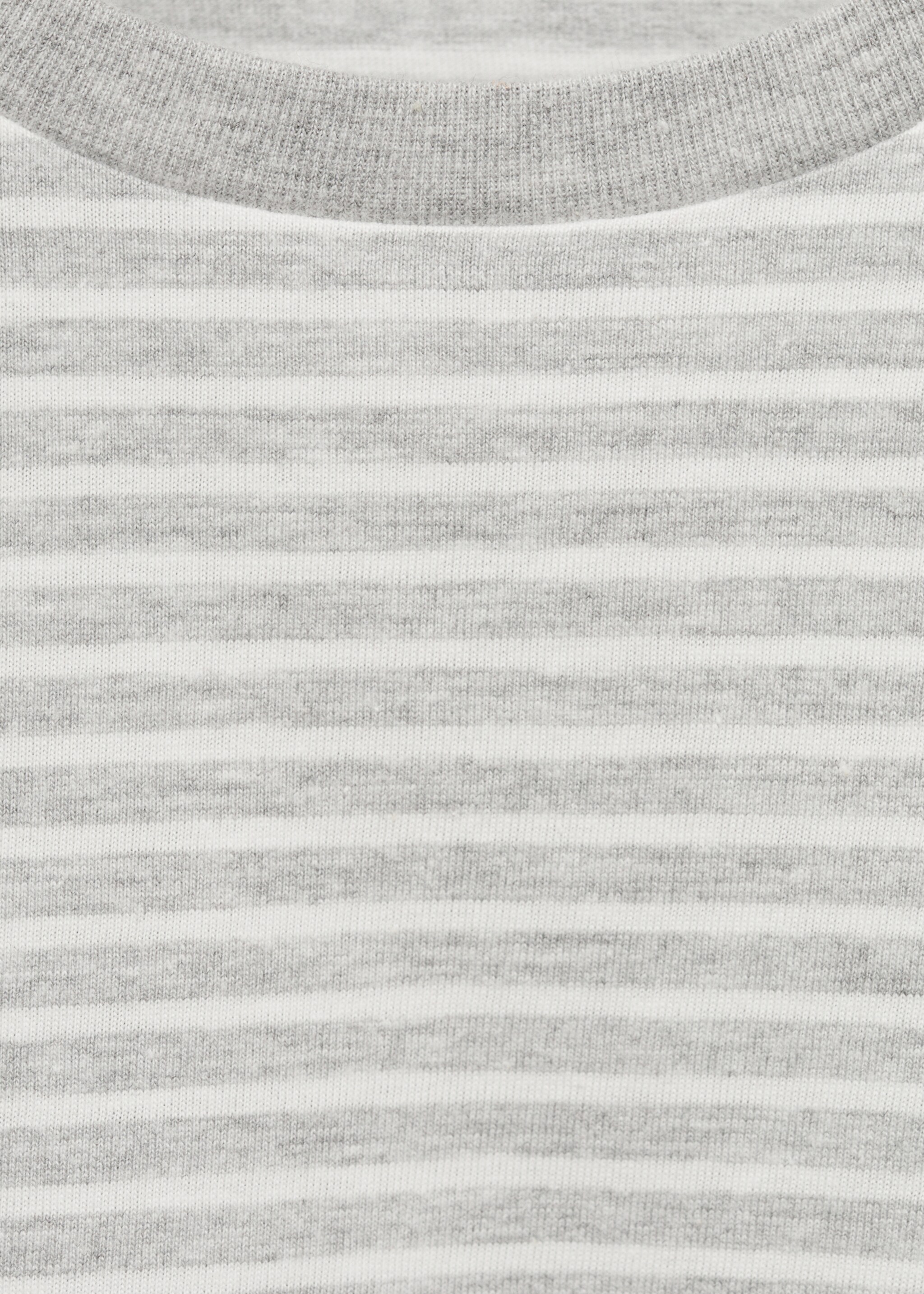 Striped cotton T-shirt - Details of the article 0