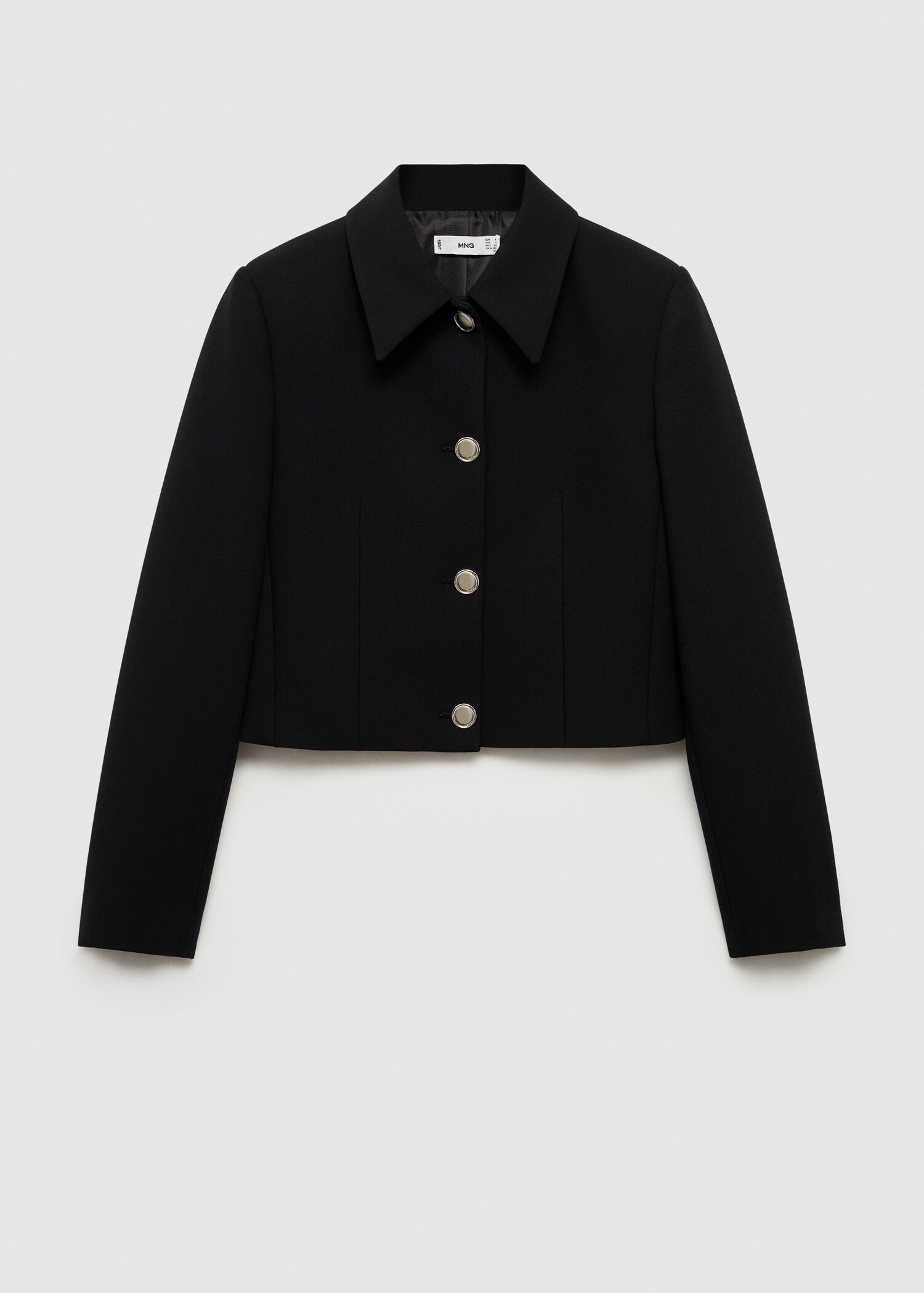 Crop-Jacke mit Knöpfen - Artikel ohne Model
