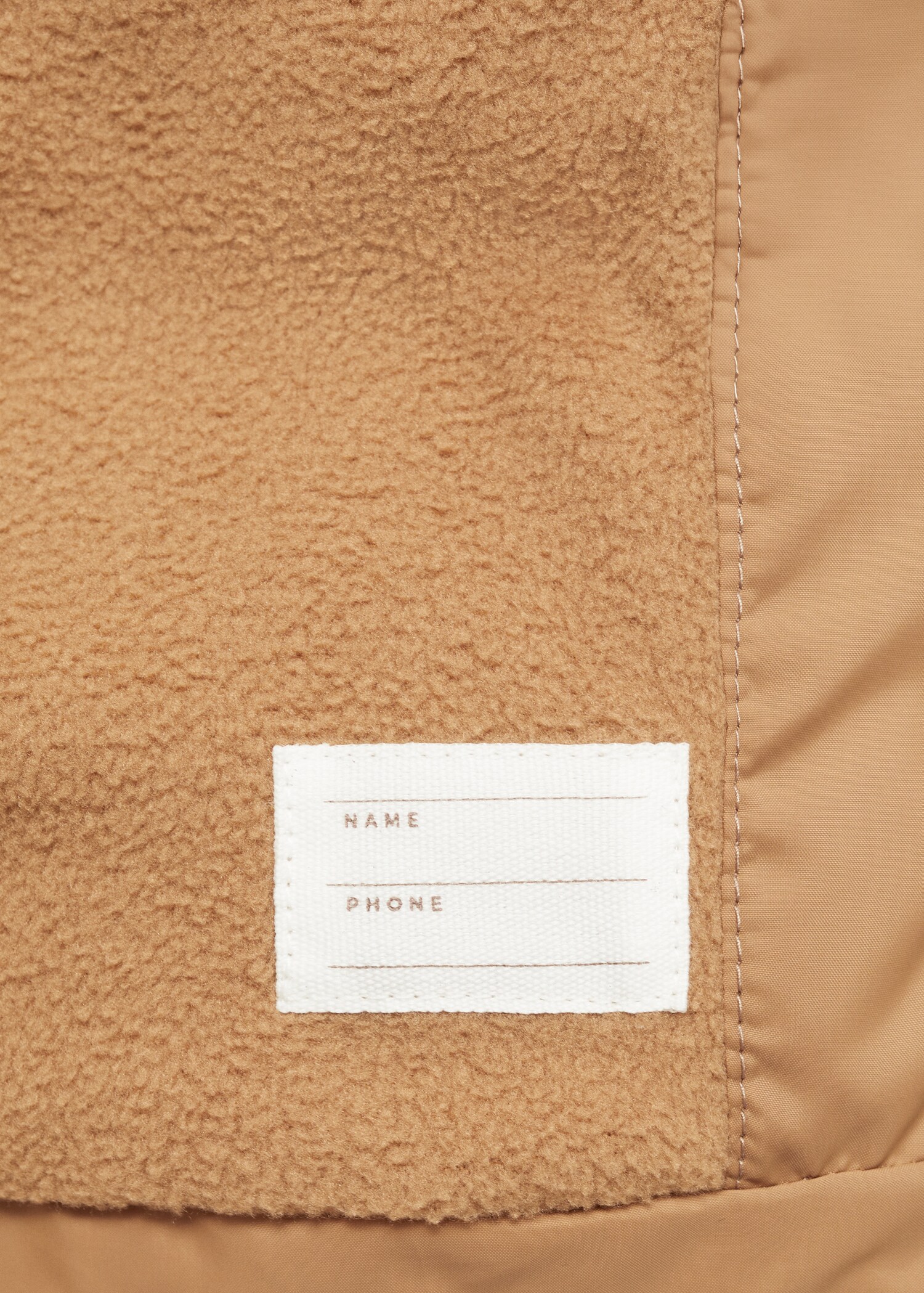 Quilted long coat - Details of the article 0