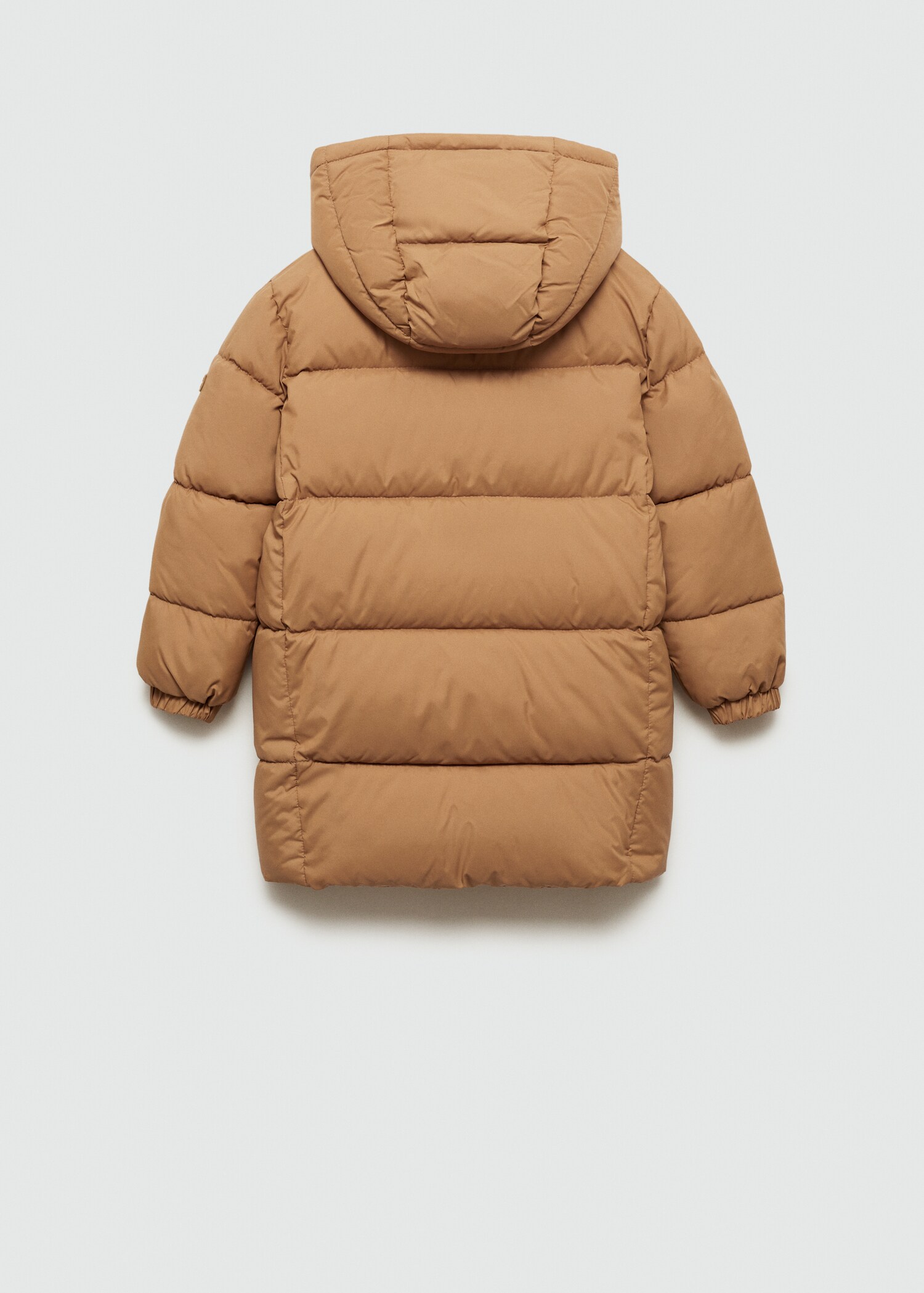 Quilted long coat - Reverse of the article