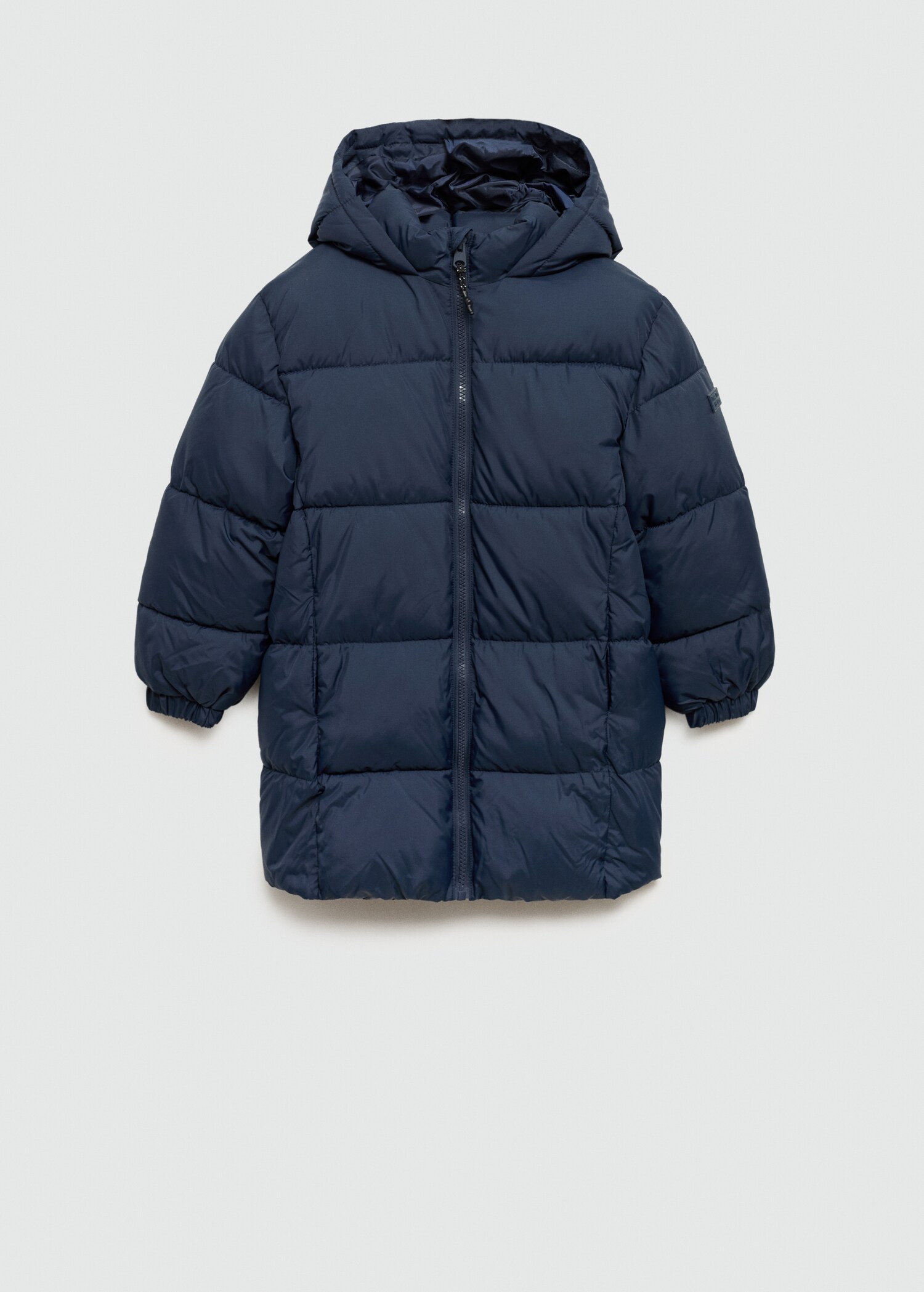 Quilted long coat - Article without model