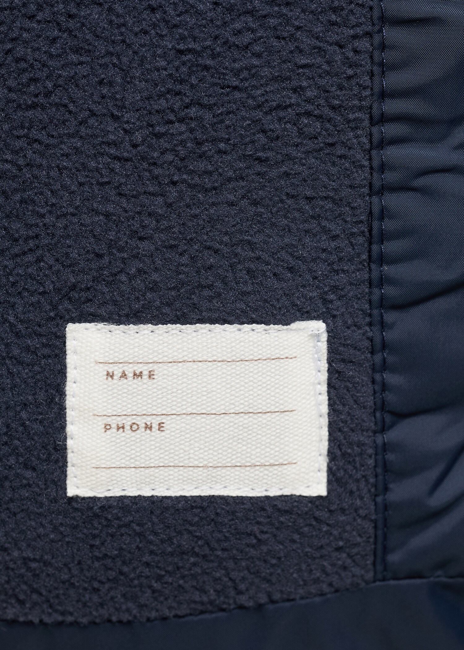 Quilted long coat - Details of the article 0