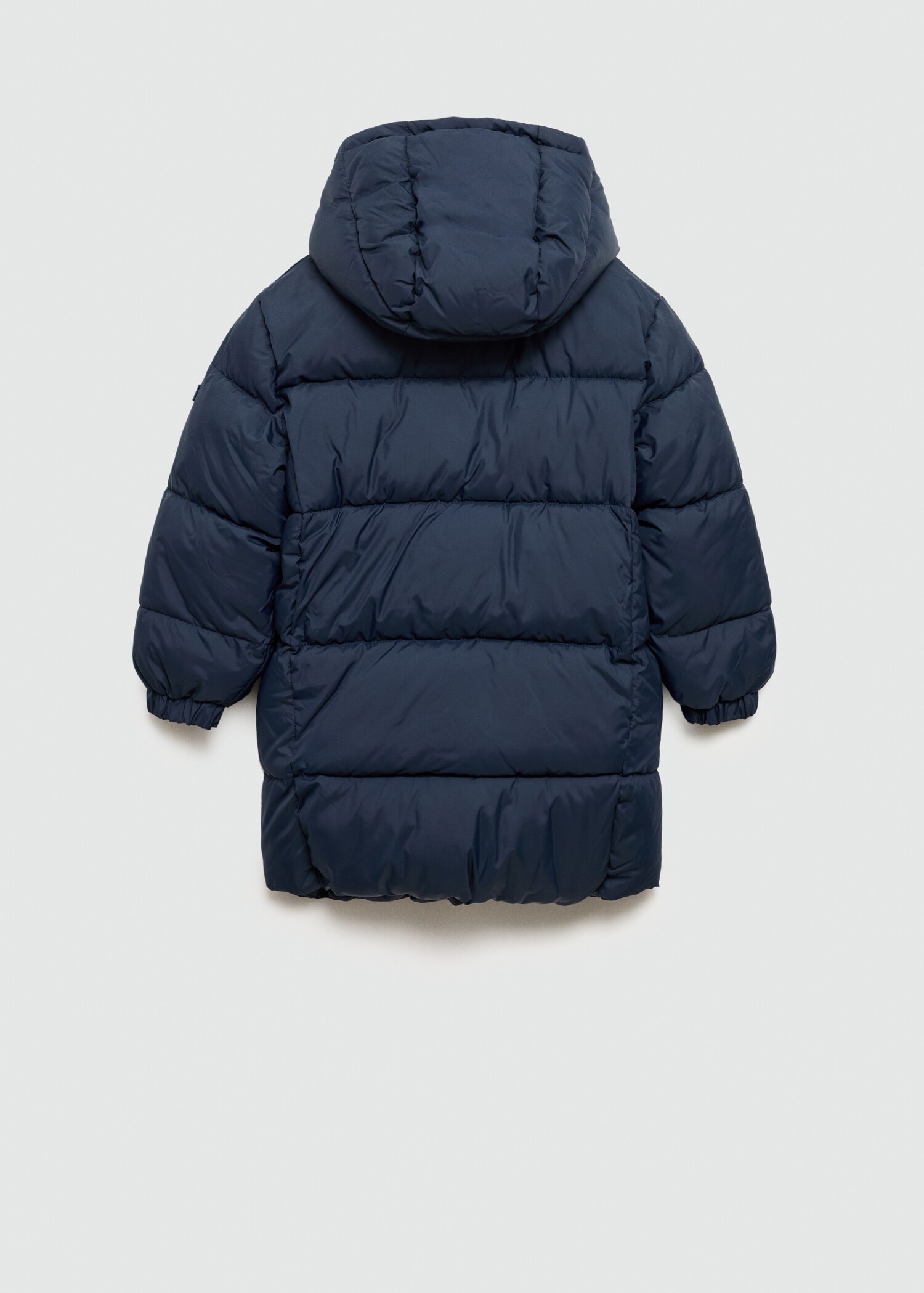Quilted long coat - Reverse of the article