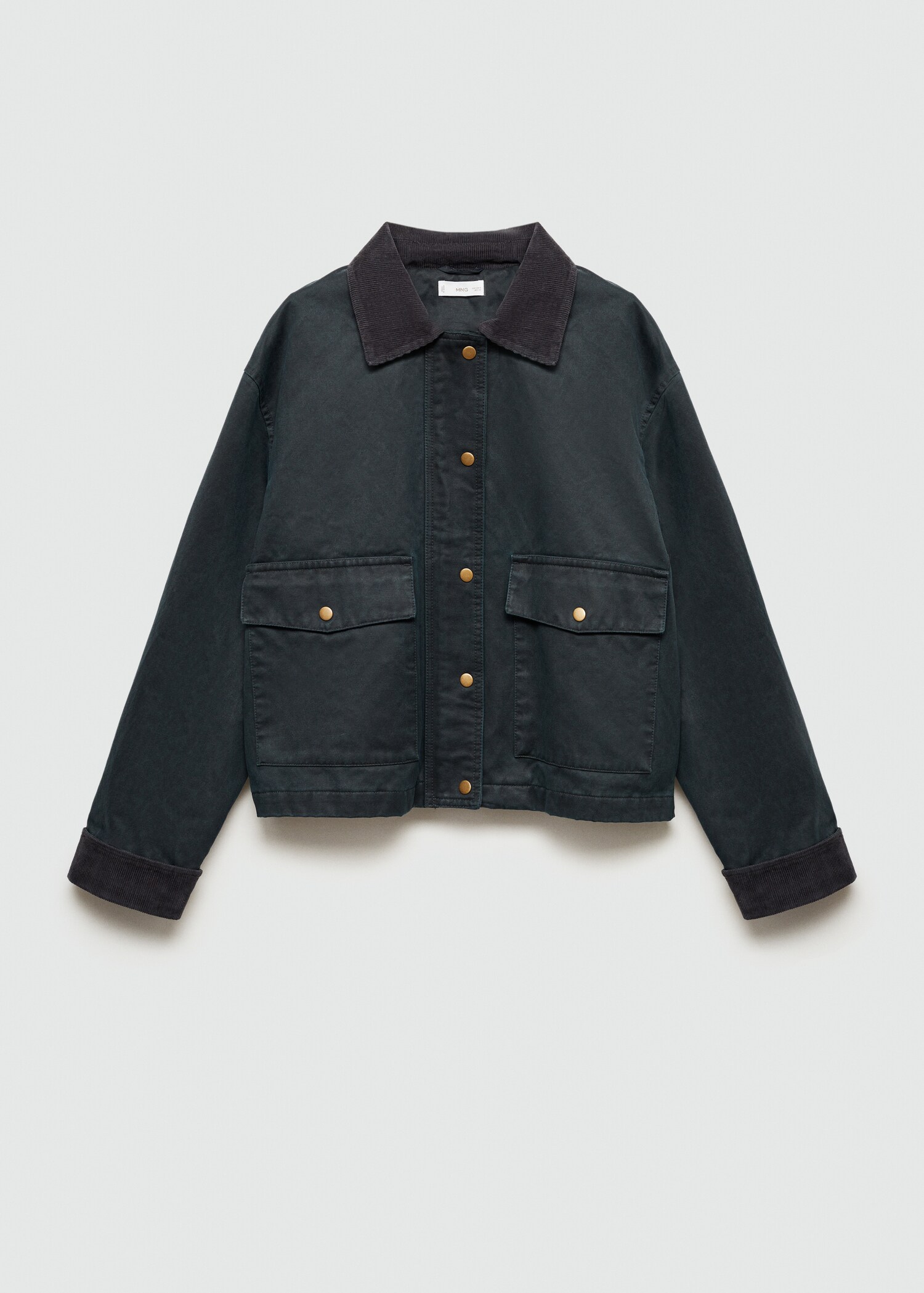 Parka efecto encerado corta - Artículo sin modelo