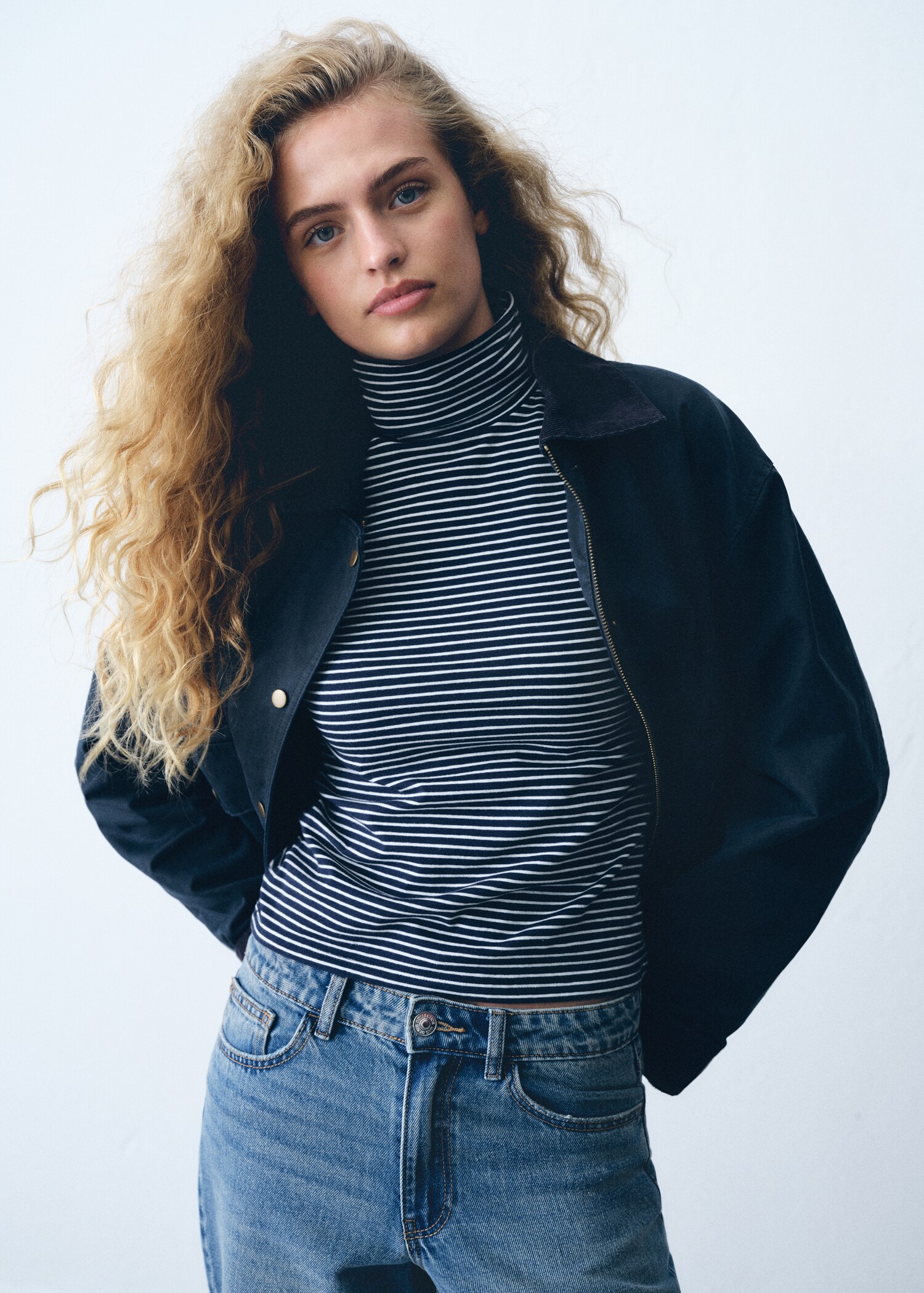 Parka efecto encerado corta - Detalle del artículo 5