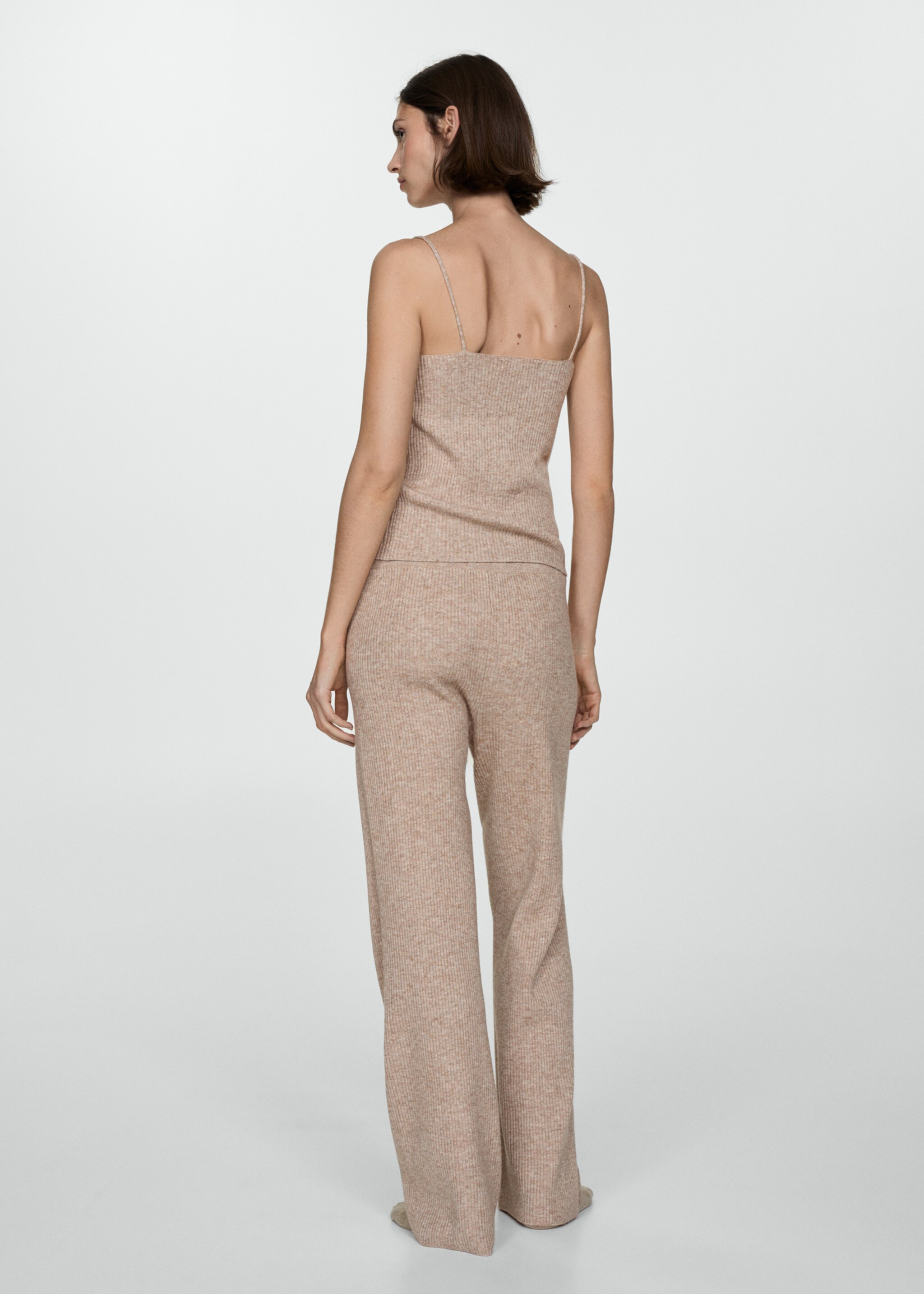 Ribbed top - Reverse of the article