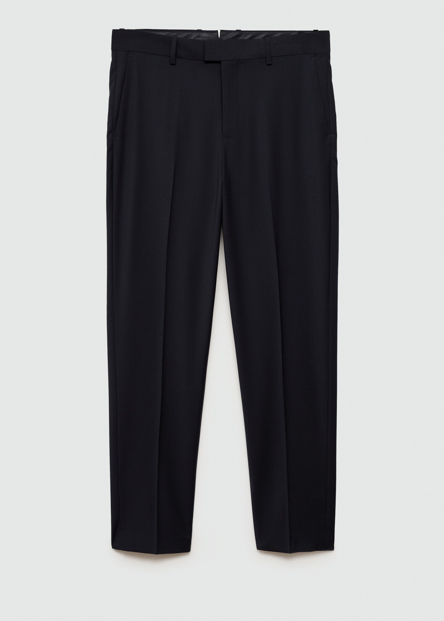 Pantalon costume laine mélangée regular-fit - Article sans modèle