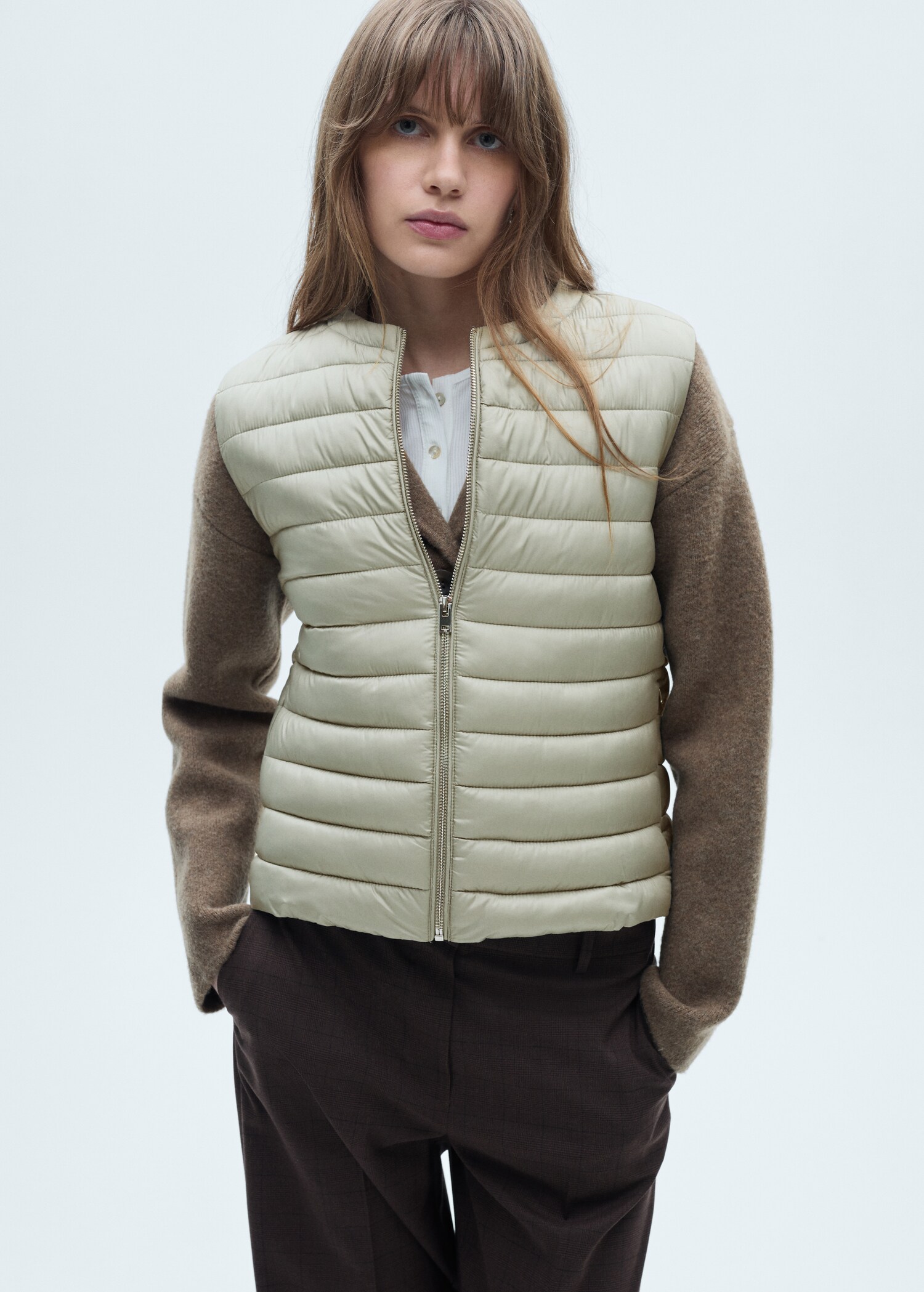 Quilted gilet - Medium plane