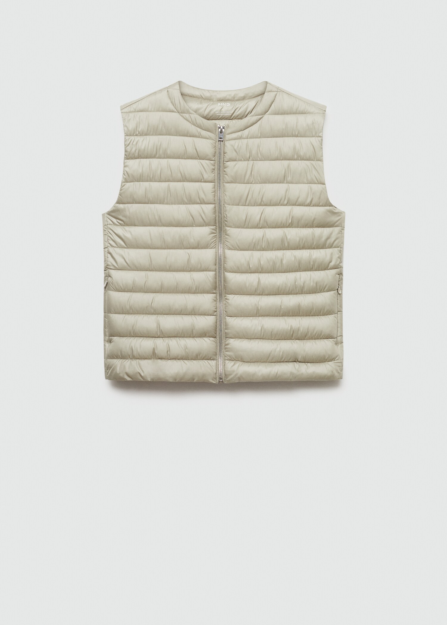 Quilted gilet - Article without model