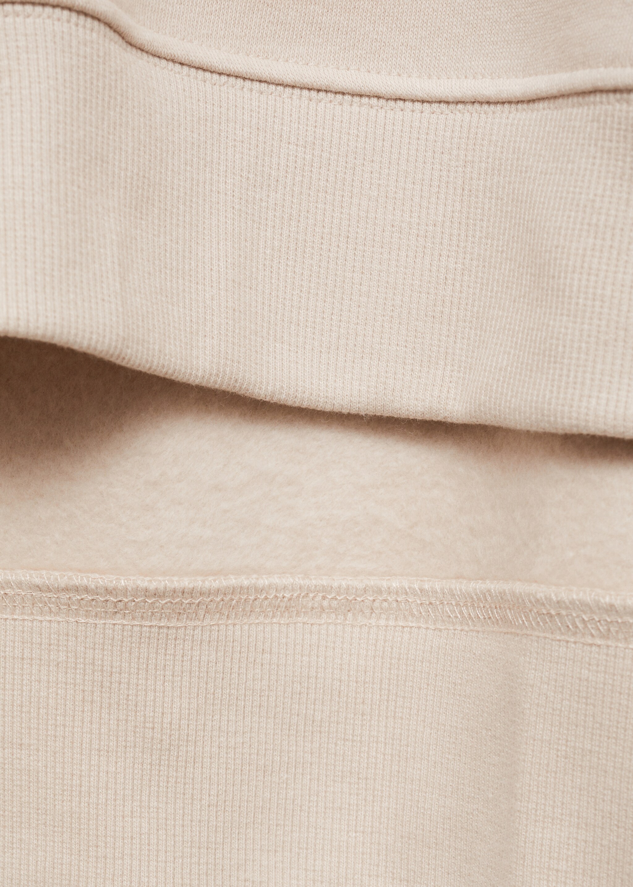 Plush cotton sweatshirt - Details of the article 0