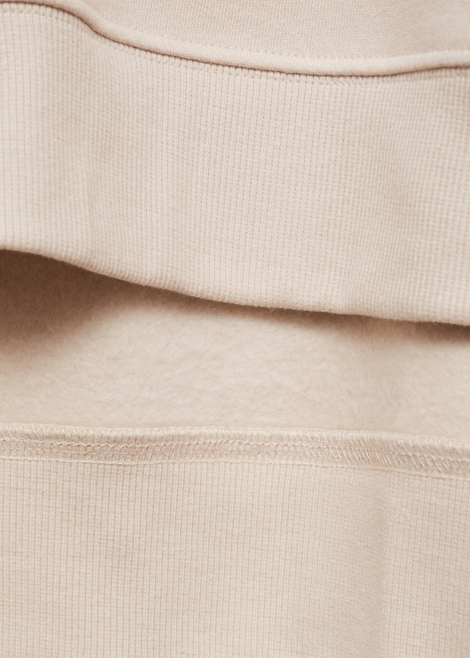 Plush cotton sweatshirt - Details of the article 0
