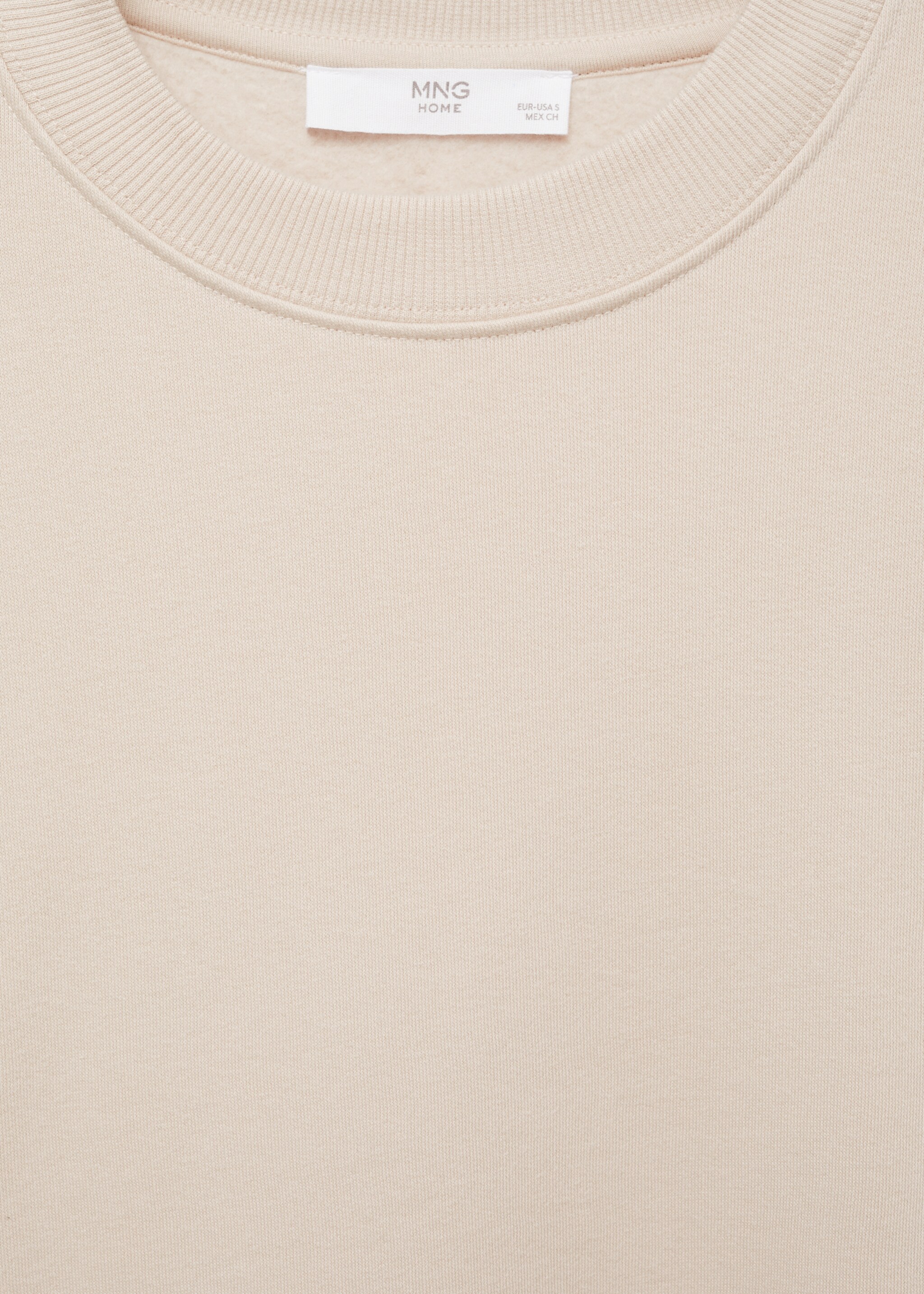 Plush cotton sweatshirt - Details of the article 8