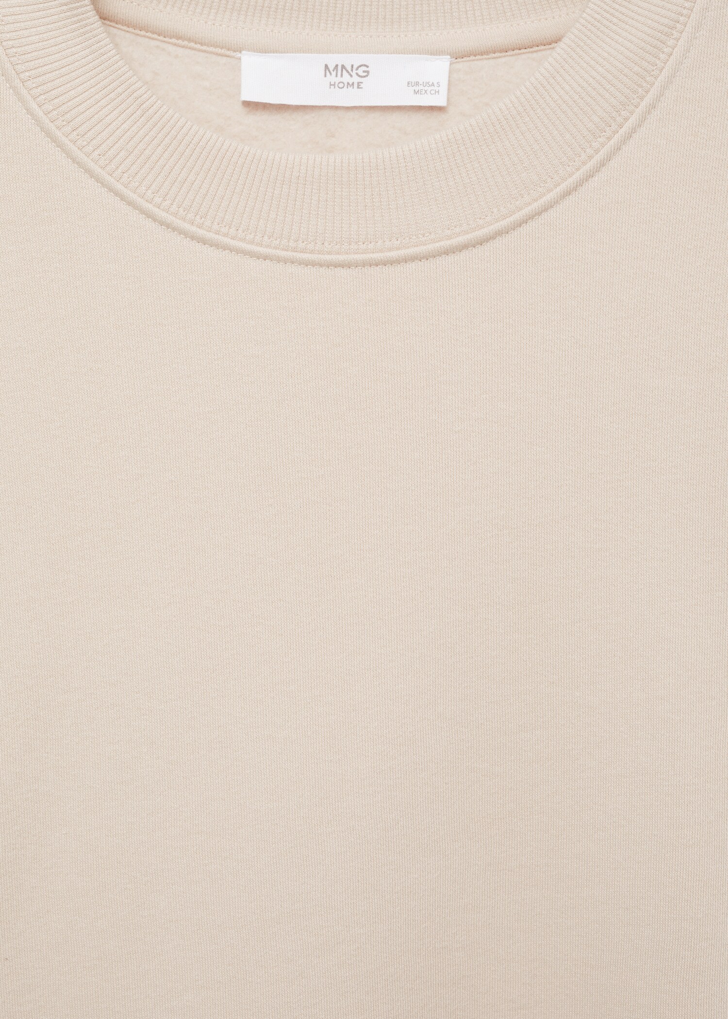 Plush cotton sweatshirt - Details of the article 8