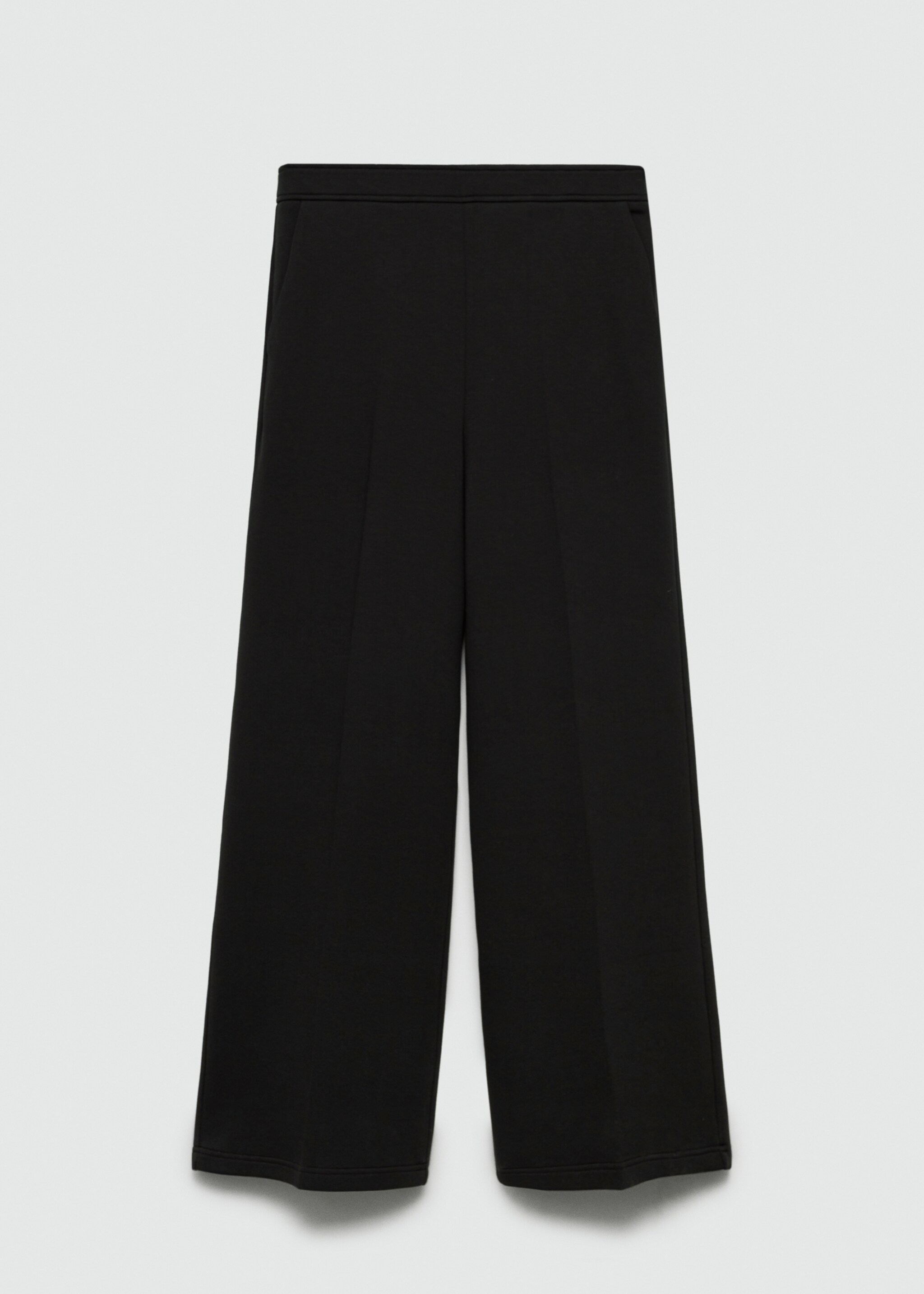 Flowy straight-fit trousers - Article without model