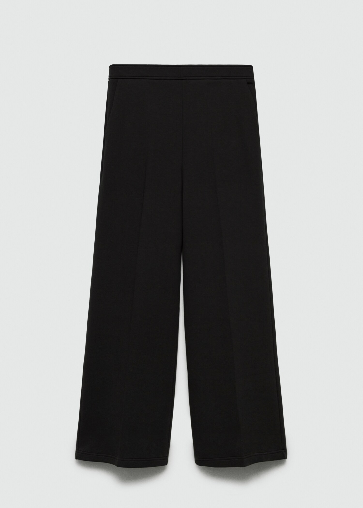 Flowy straight-fit trousers - Article without model