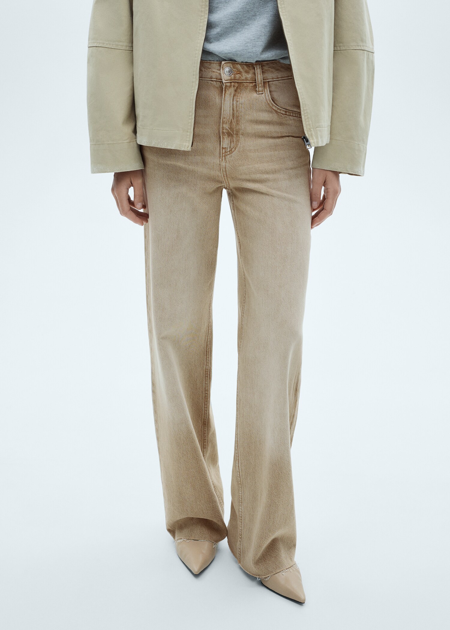 Danila wide leg high-rise jeans - Details of the article 1