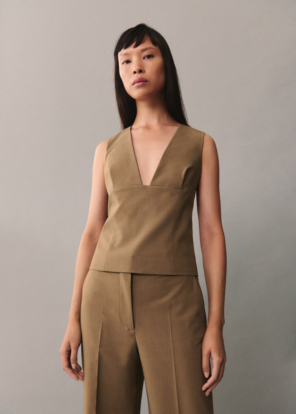 Top with wide straps - Women | MANGO OUTLET USA