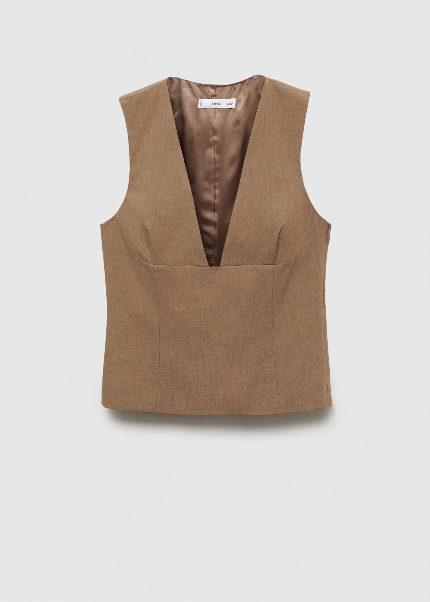 Top with wide straps - Article without model