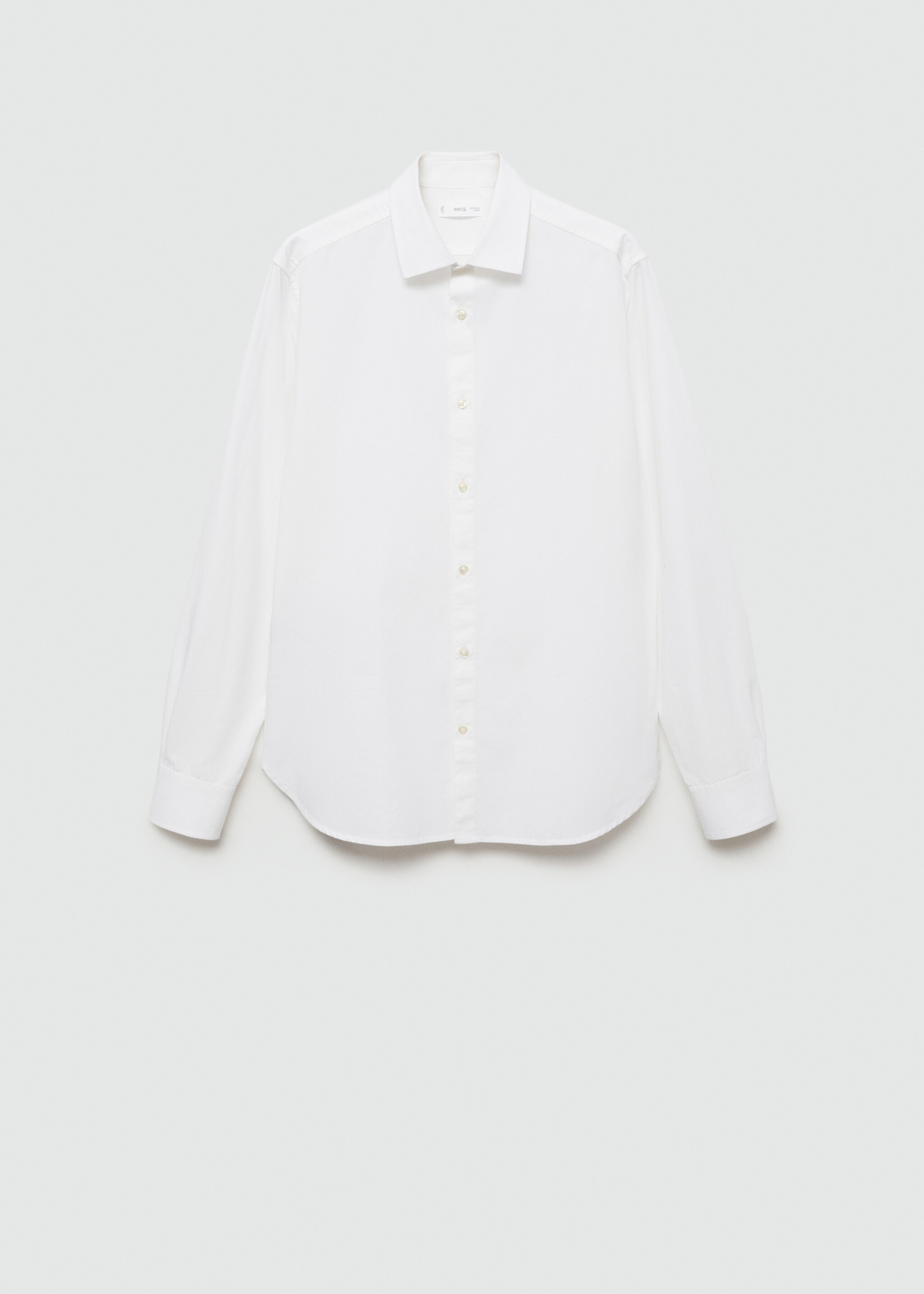 Chemise en coton - Article sans modèle, Blanc. Ref: 77075661-00.
