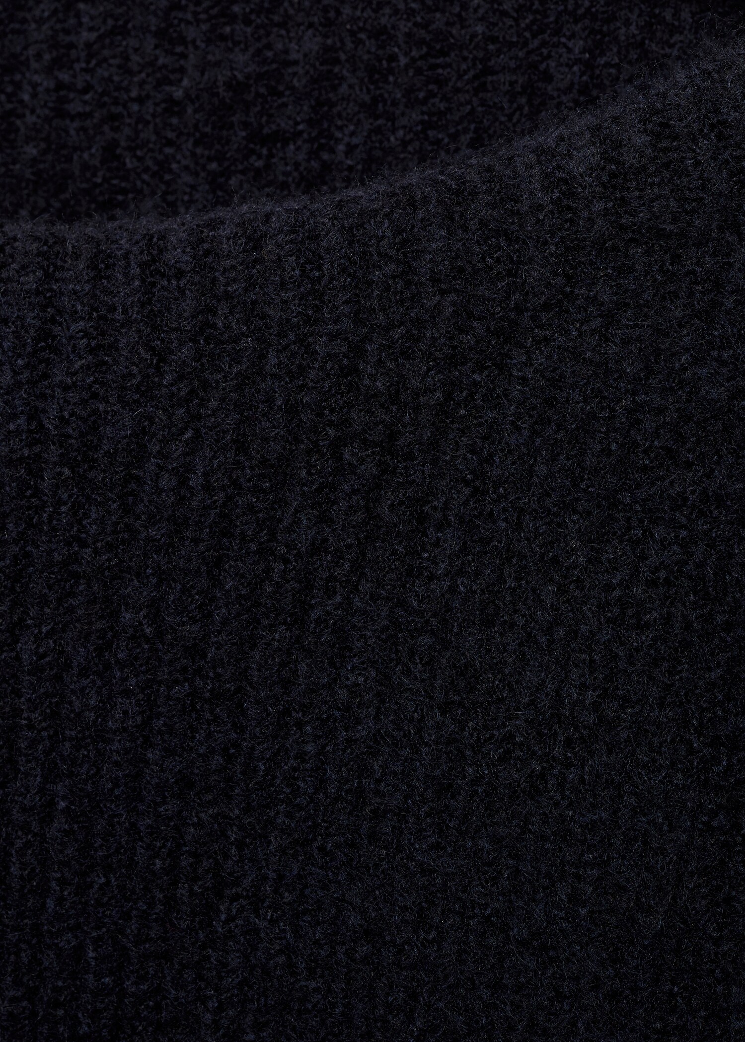 Knitted sweater with perkins neck - Details of the article 8