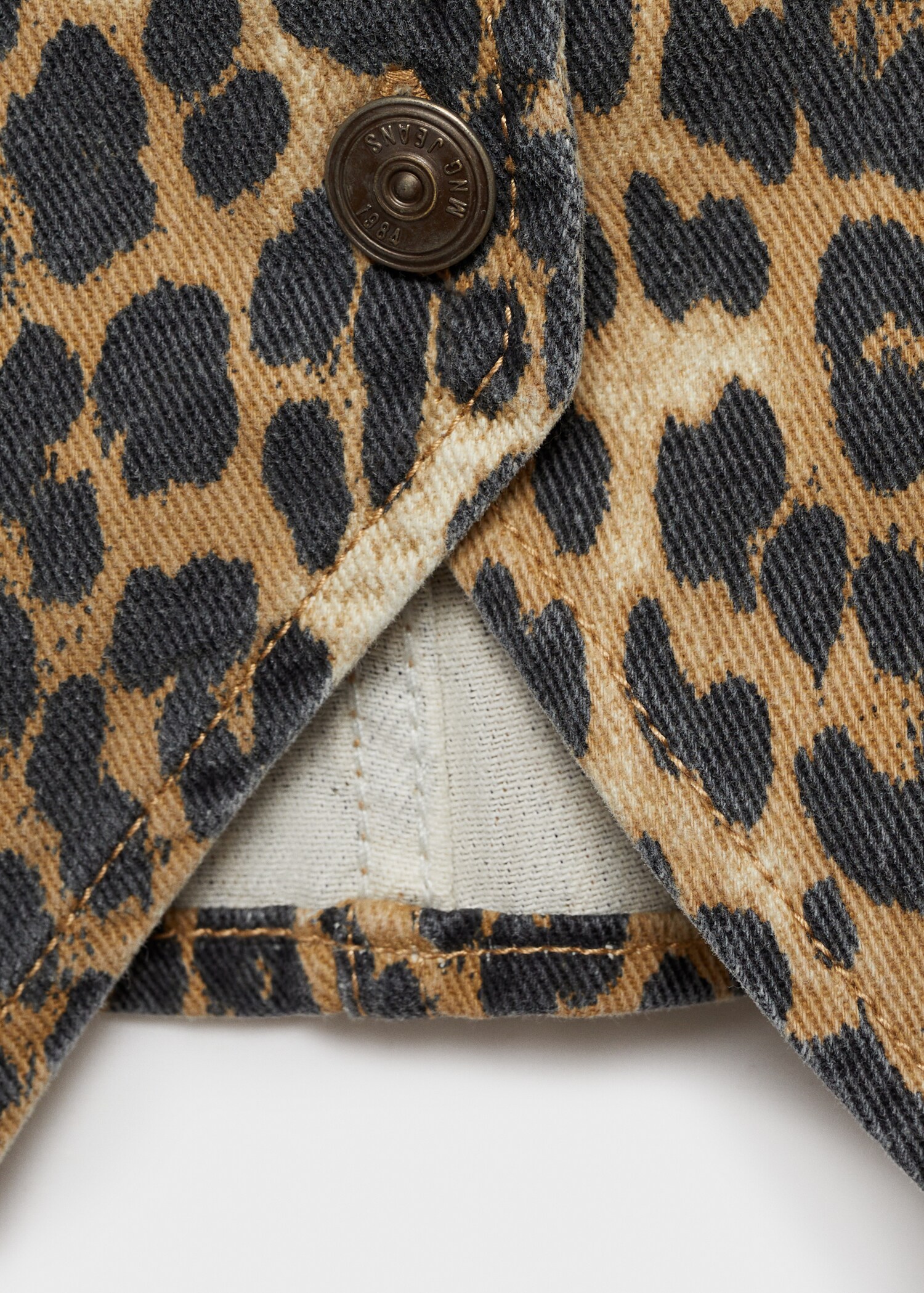 Korsett-Top mit Leopardenmuster - Detail des Artikels 0